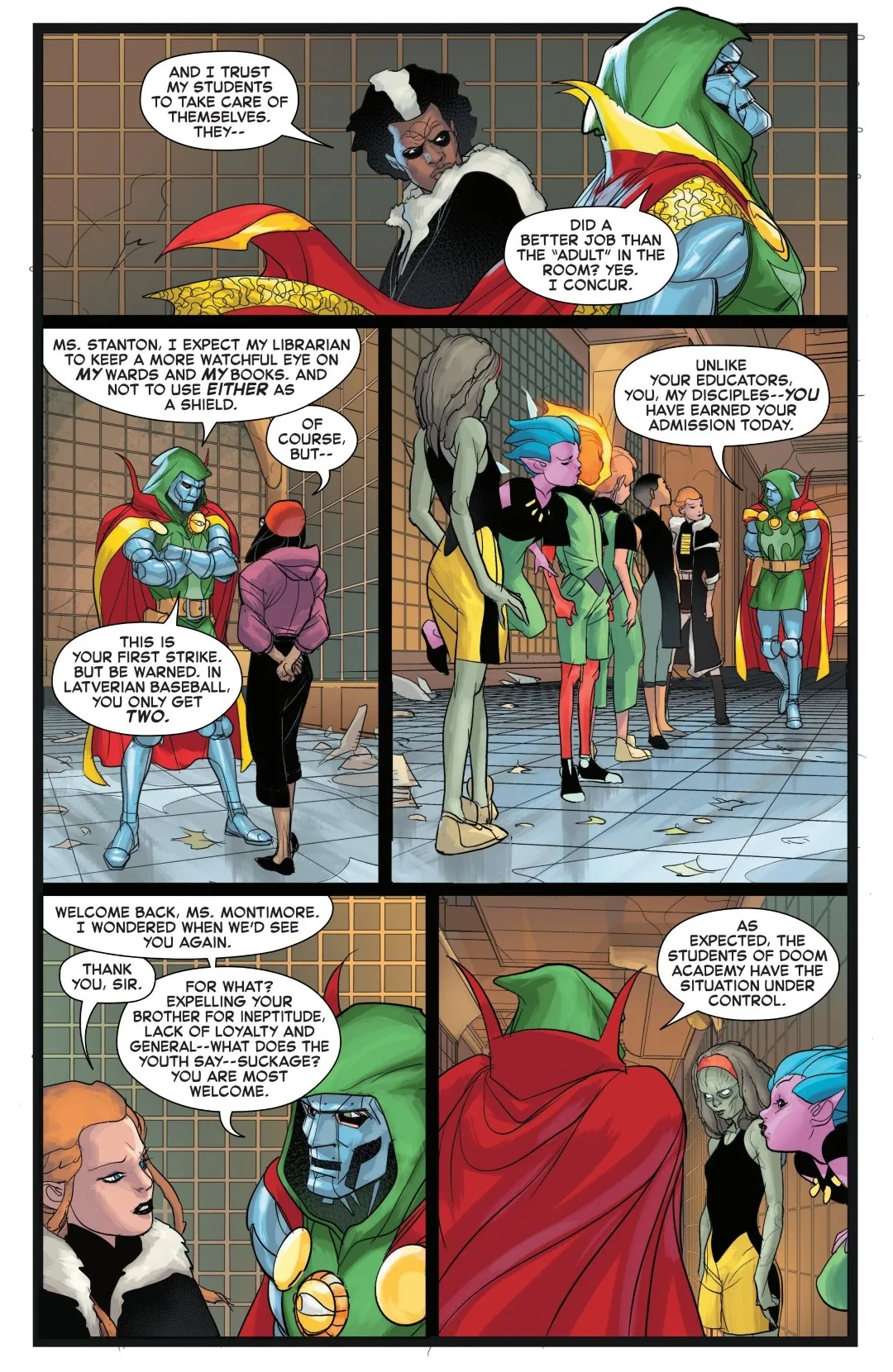 Doom Academy Issue 5 (2025) - Read Free Comics Online in HD Quality page 19