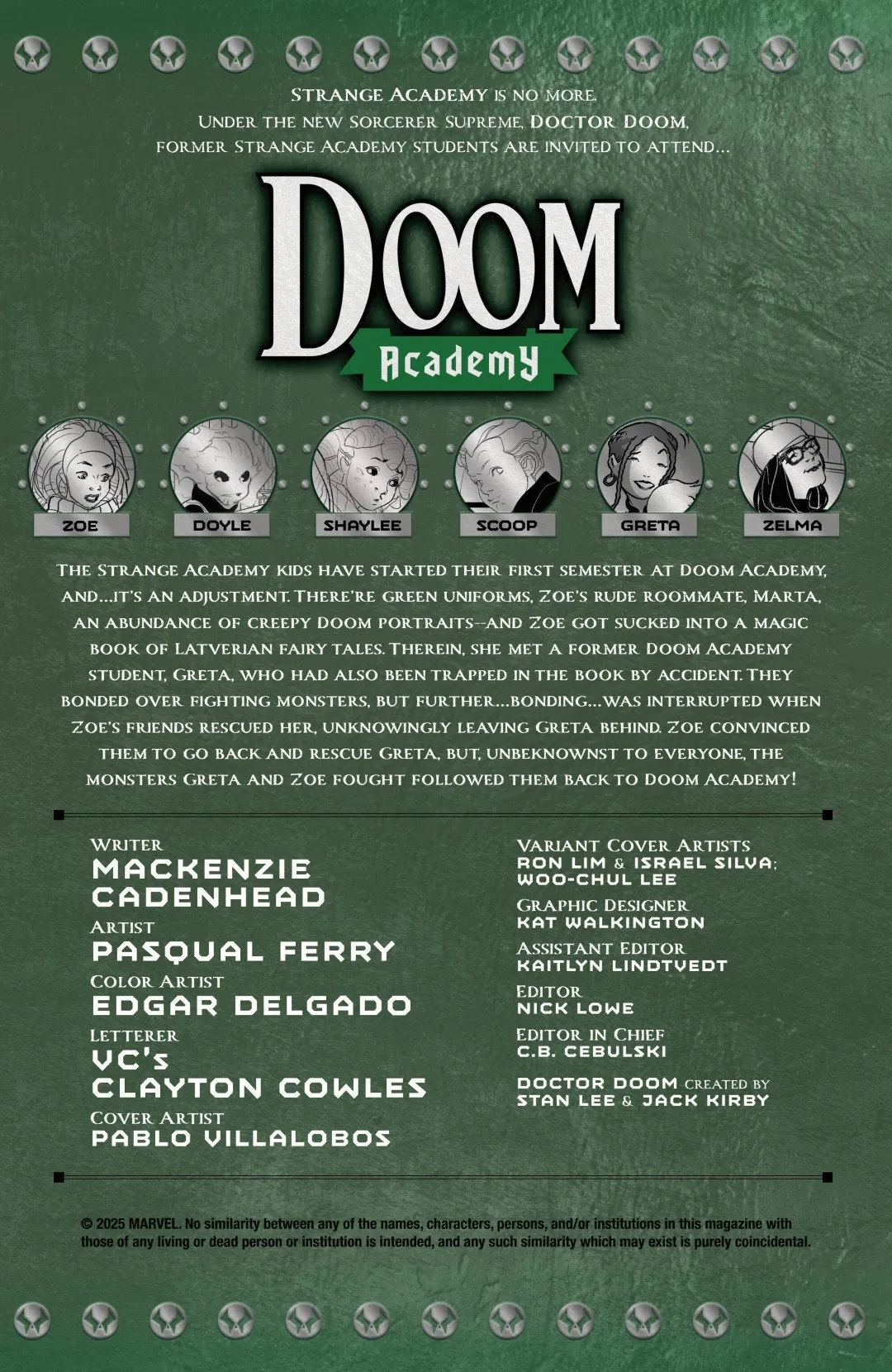Doom Academy Issue 5 (2025) - Read Free Comics Online in HD Quality page 2
