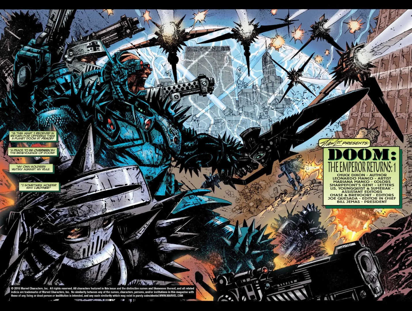 Doom The Emperor Returns Issue 1 (2002) - Read Free Comics Online in HD Quality page 3