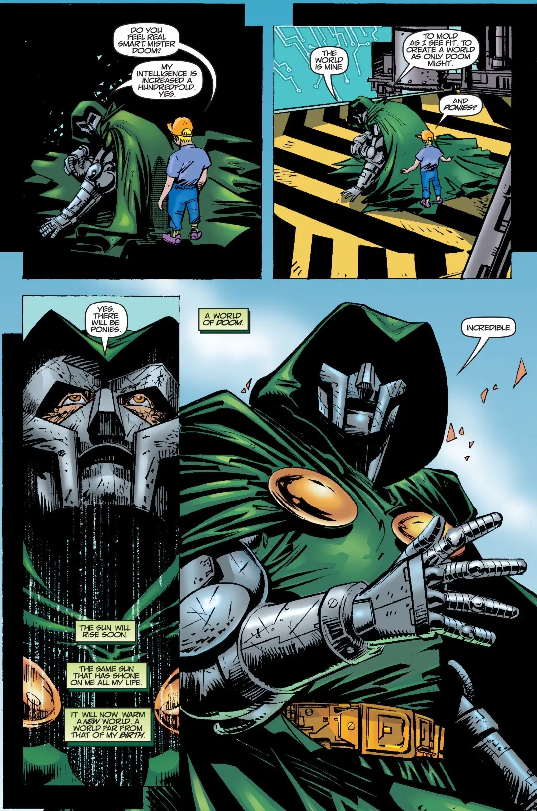 Doom The Emperor Returns Issue 2 (2002) - Read Free Comics Online in HD Quality page 4