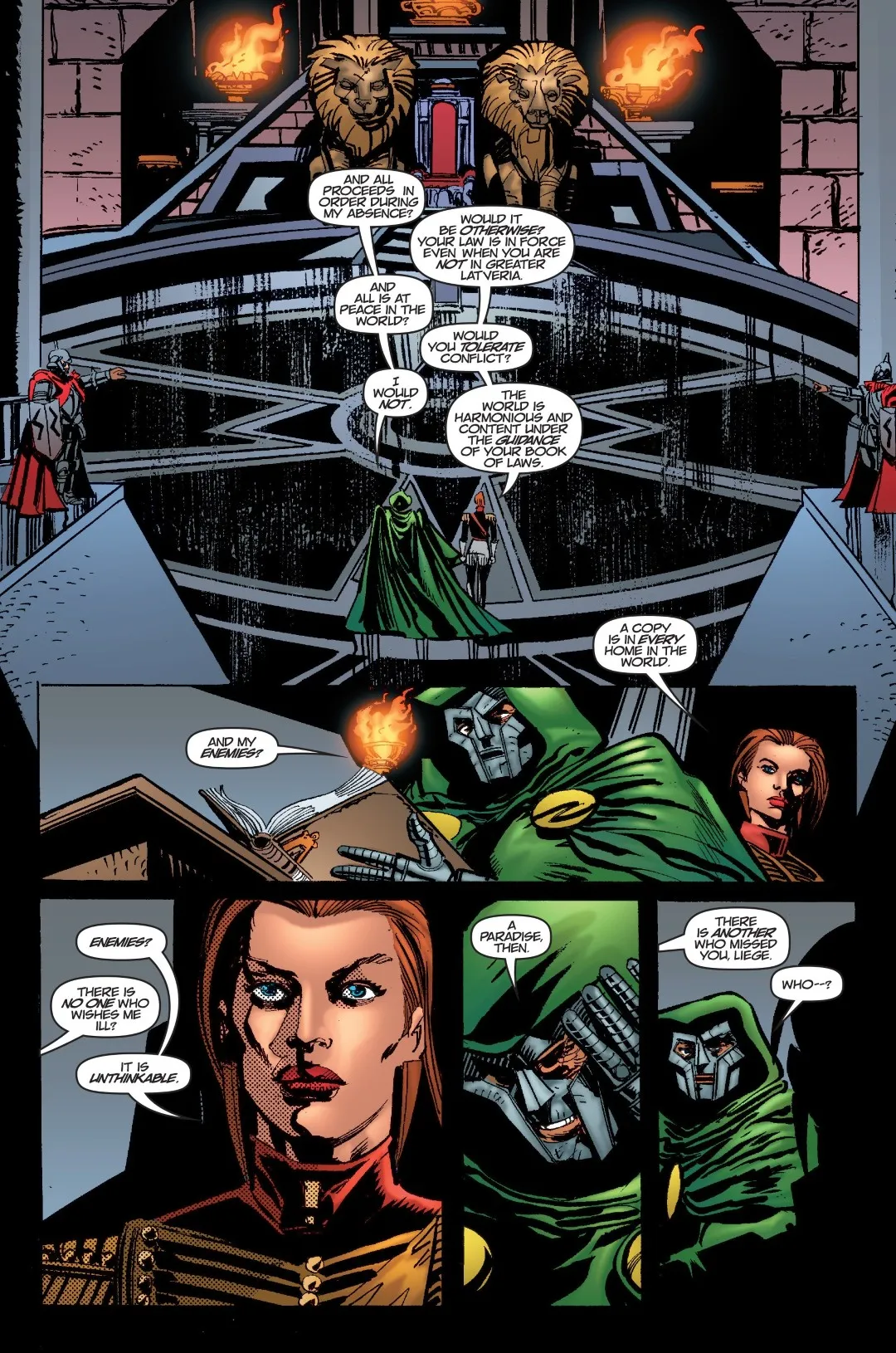 Doom The Emperor Returns Issue 2 (2002) - Read Free Comics Online in HD Quality page 9