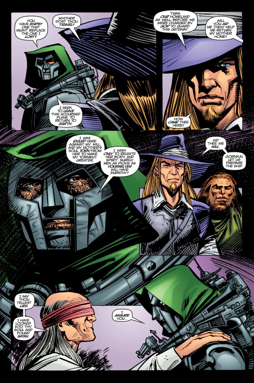 Doom The Emperor Returns Issue 3 (2002) - Read Free Comics Online in HD Quality page 12