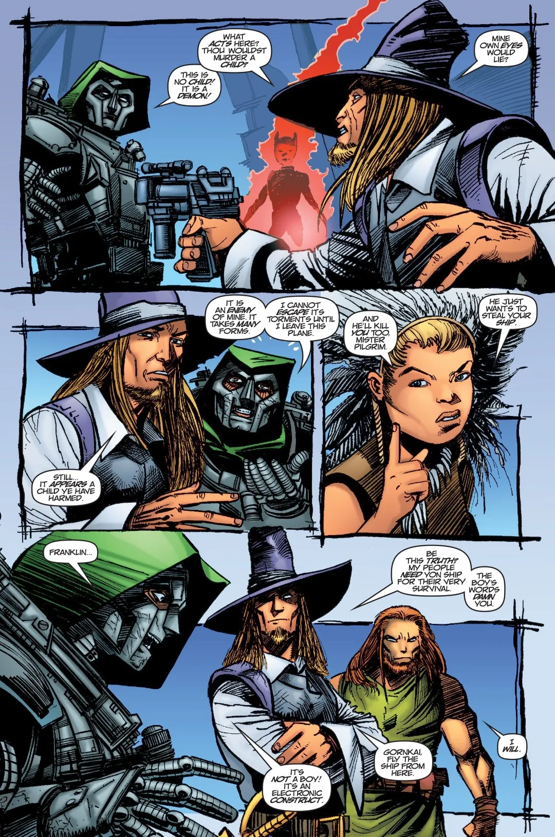 Doom The Emperor Returns Issue 3 (2002) - Read Free Comics Online in HD Quality page 16