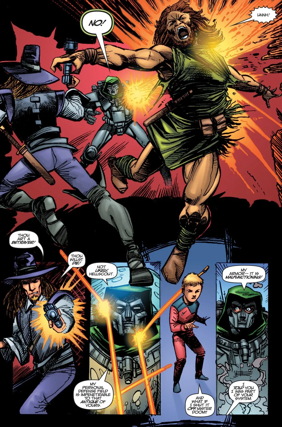 Doom The Emperor Returns Issue 3 (2002) - Read Free Comics Online in HD Quality page 17