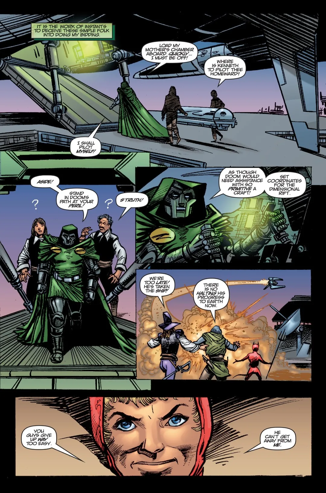 Doom The Emperor Returns Issue 3 (2002) - Read Free Comics Online in HD Quality page 19