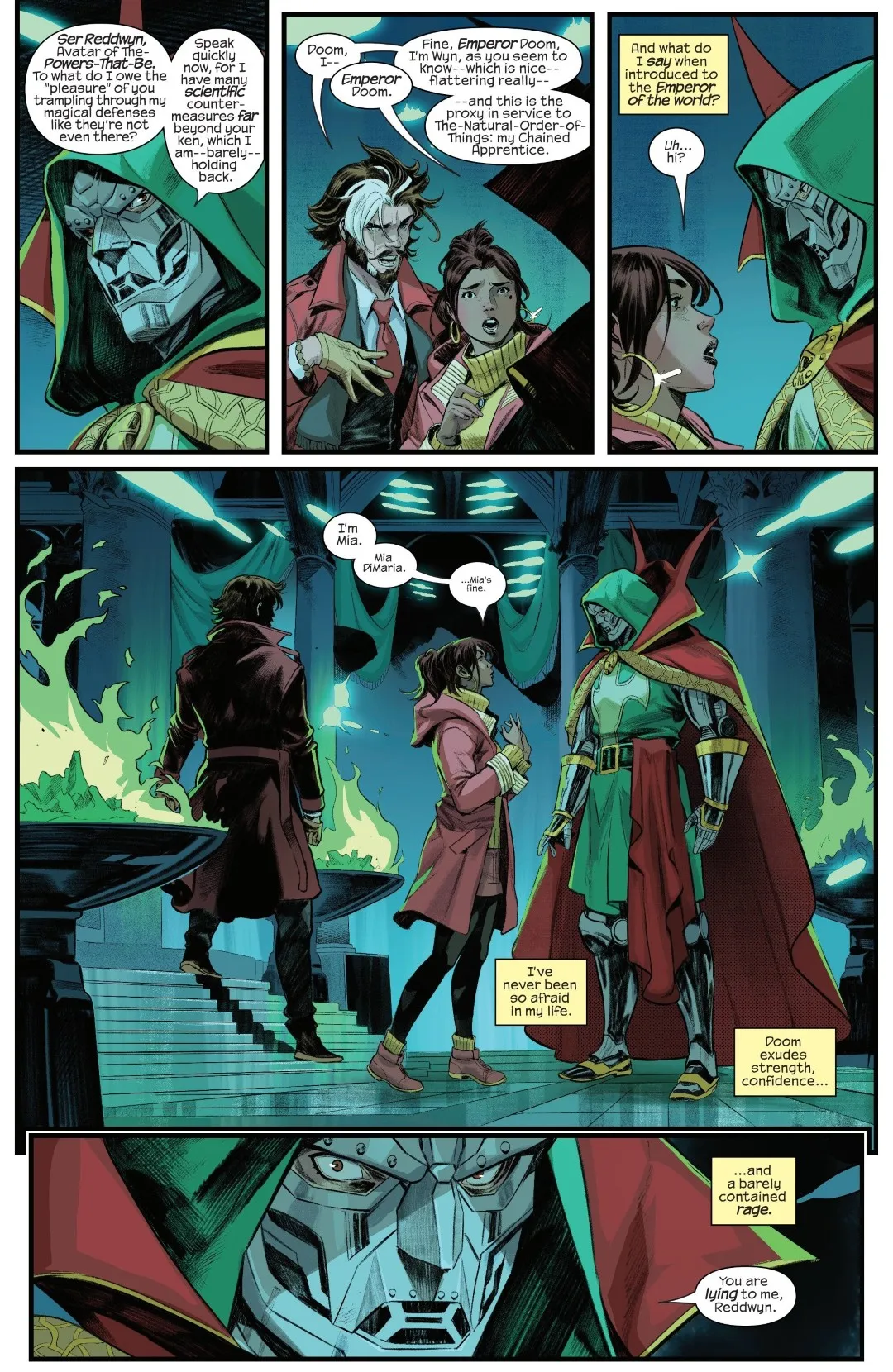 G.O.D.S. One World Under Doom Issue 1 (2025) - Read Free Comics Online in HD Quality page 8