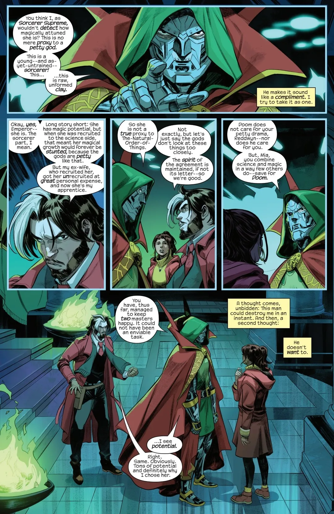 G.O.D.S. One World Under Doom Issue 1 (2025) - Read Free Comics Online in HD Quality page 9