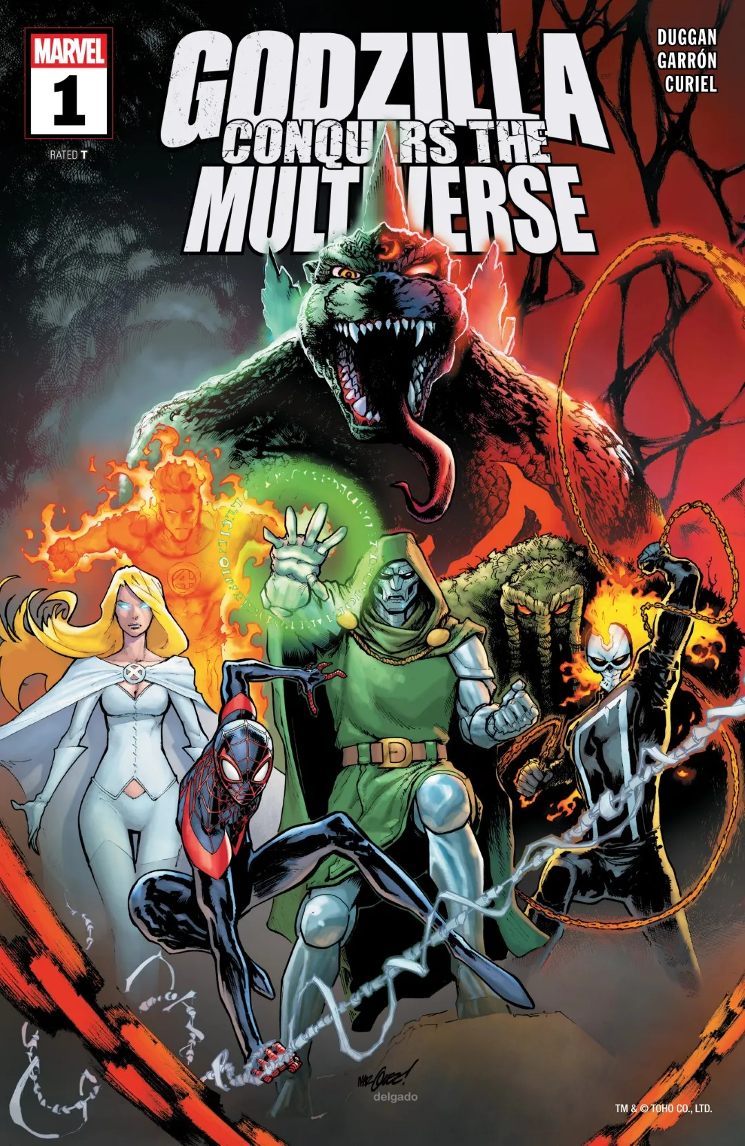 Godzilla Conquers the Multiverse Issue 1 (2026) - Read Free Comics Online in HD Quality page 1
