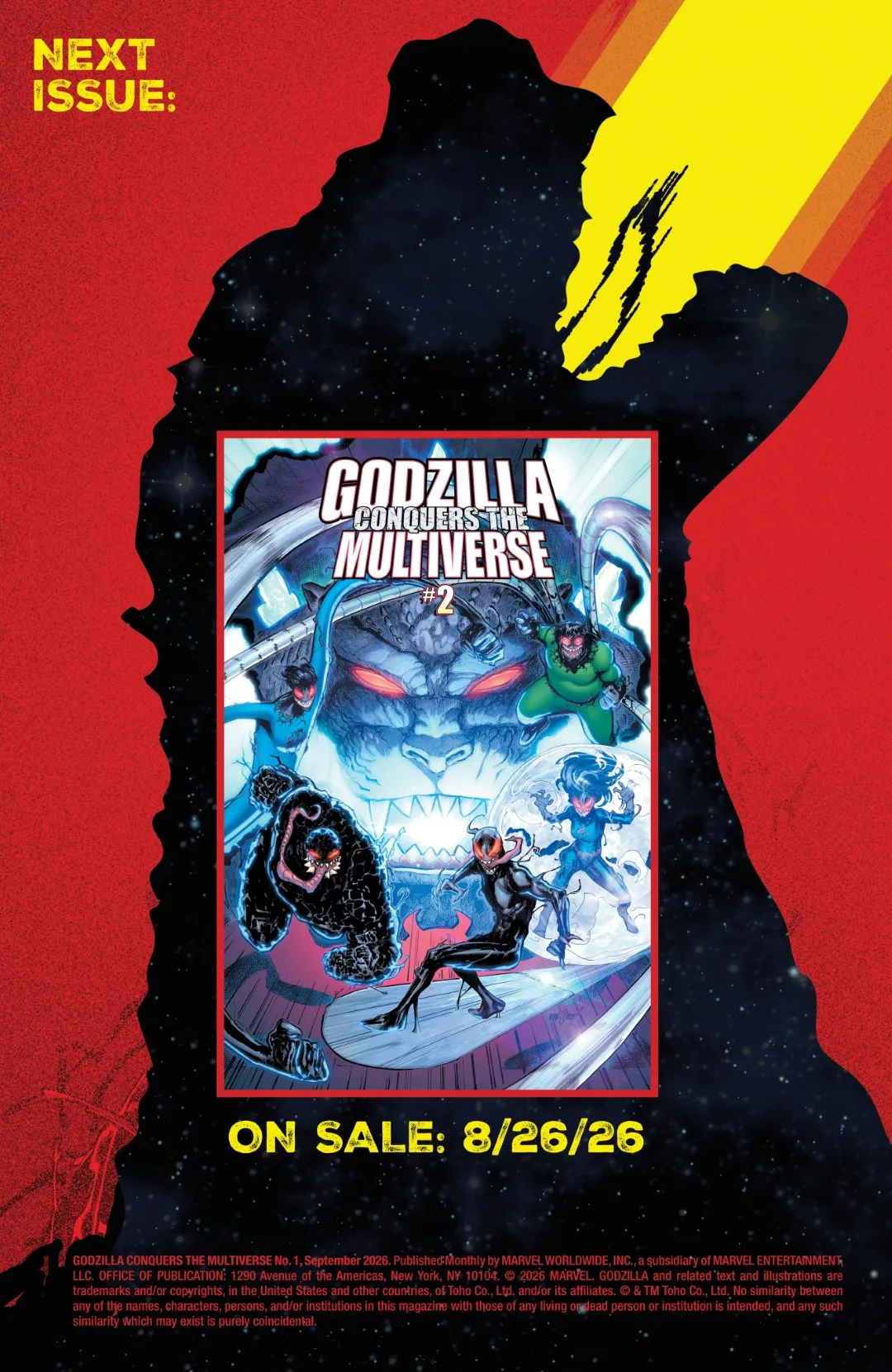 Godzilla Conquers the Multiverse Issue 1 (2026) - Read Free Comics Online in HD Quality page 33
