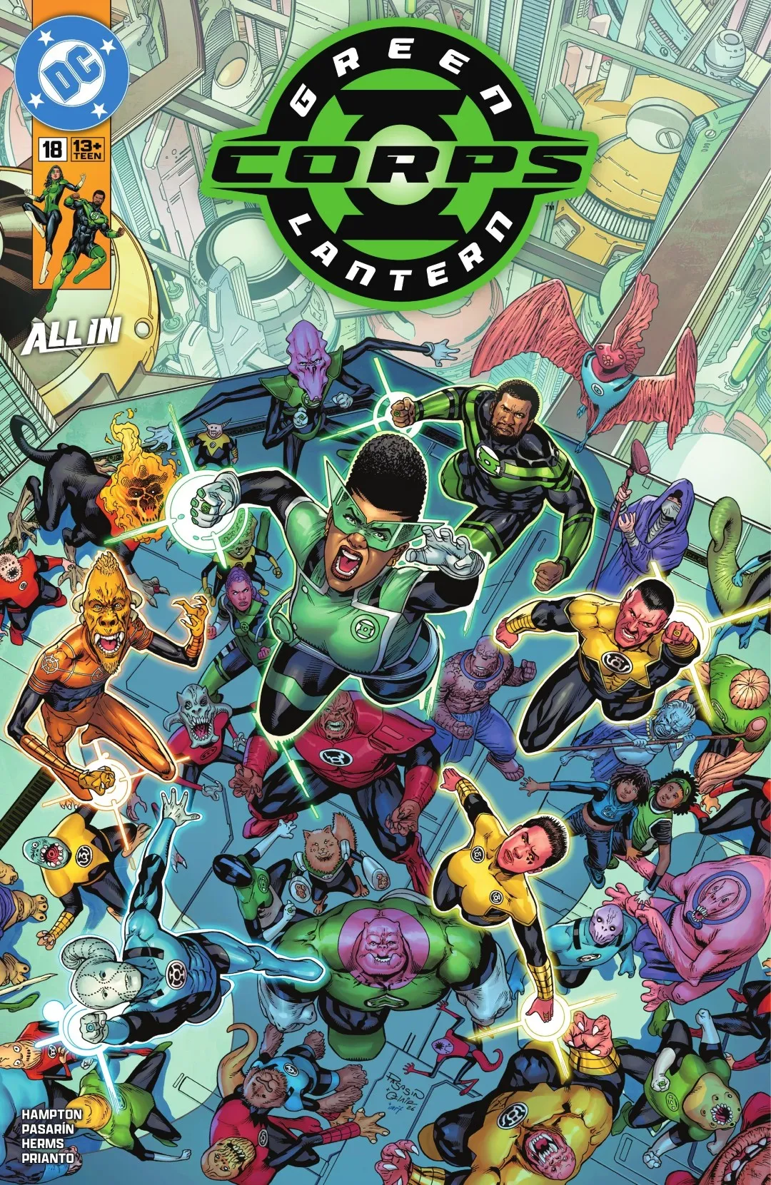 Green Lantern Corps Issue 18 (2026) Read Free Comics Online in HD Quality page 1