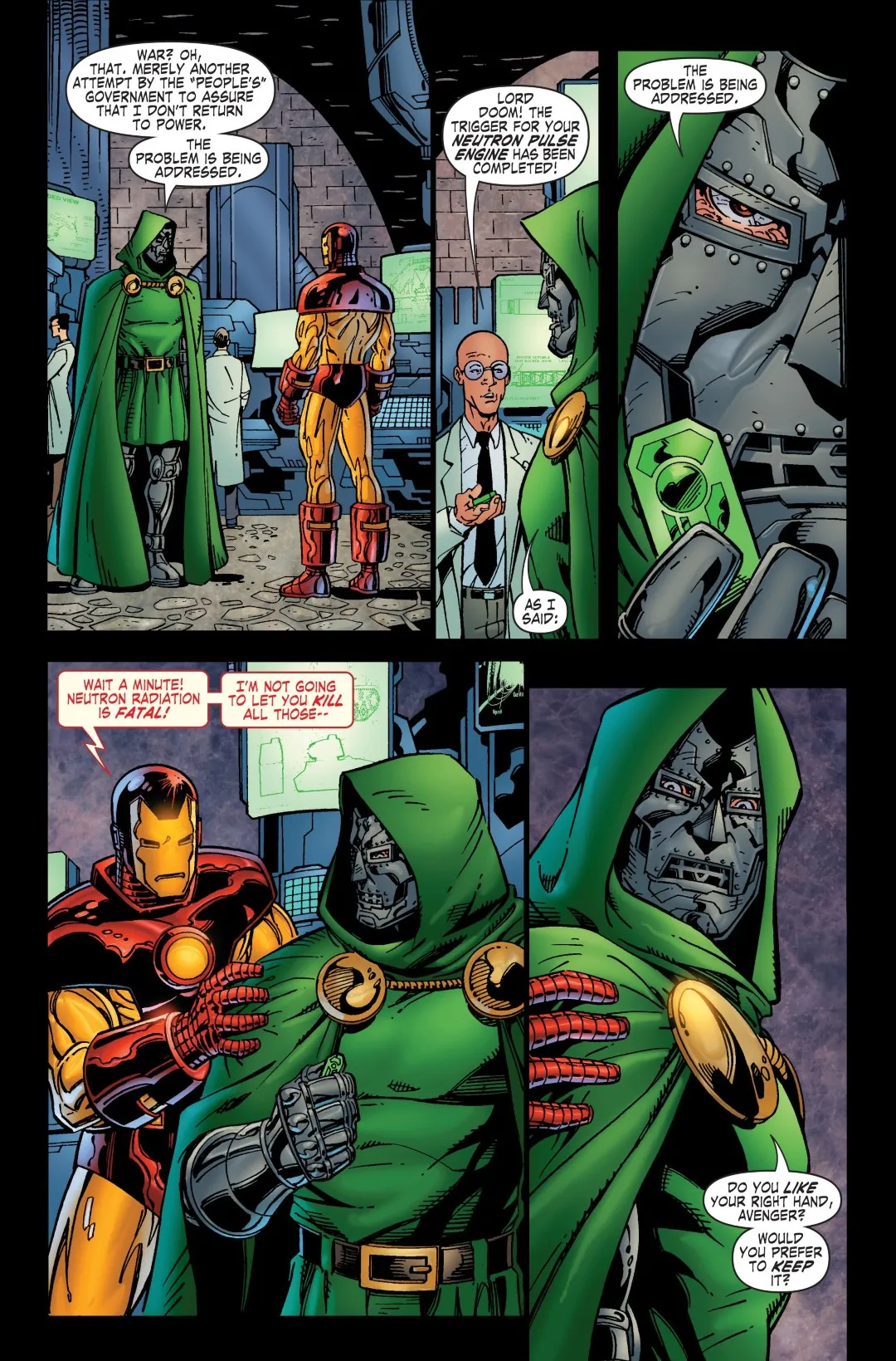 Iron Man Legacy of Doom Issue 1 (2008) - Read Free Comics Online in HD Quality page 12