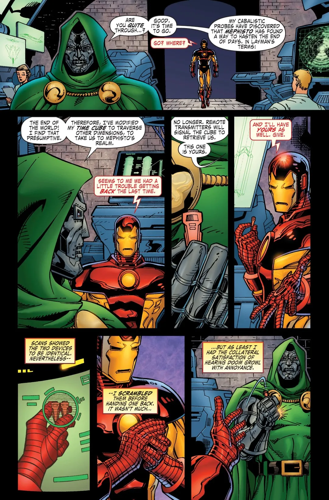 Iron Man Legacy of Doom Issue 1 (2008) - Read Free Comics Online in HD Quality page 17