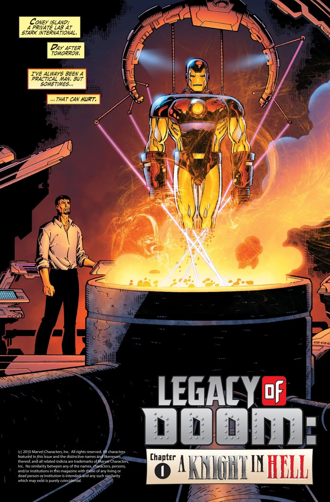Iron Man Legacy of Doom Issue 1 (2008) - Read Free Comics Online in HD Quality page 2