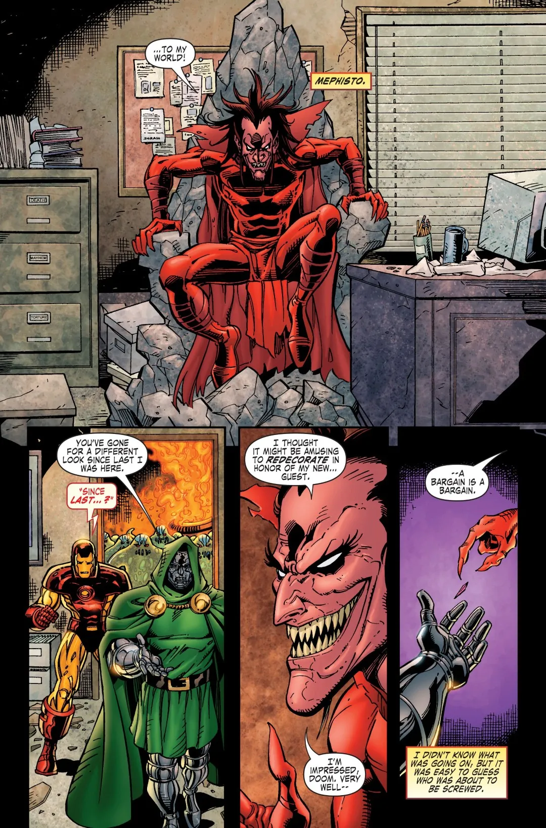 Iron Man Legacy of Doom Issue 1 (2008) - Read Free Comics Online in HD Quality page 22