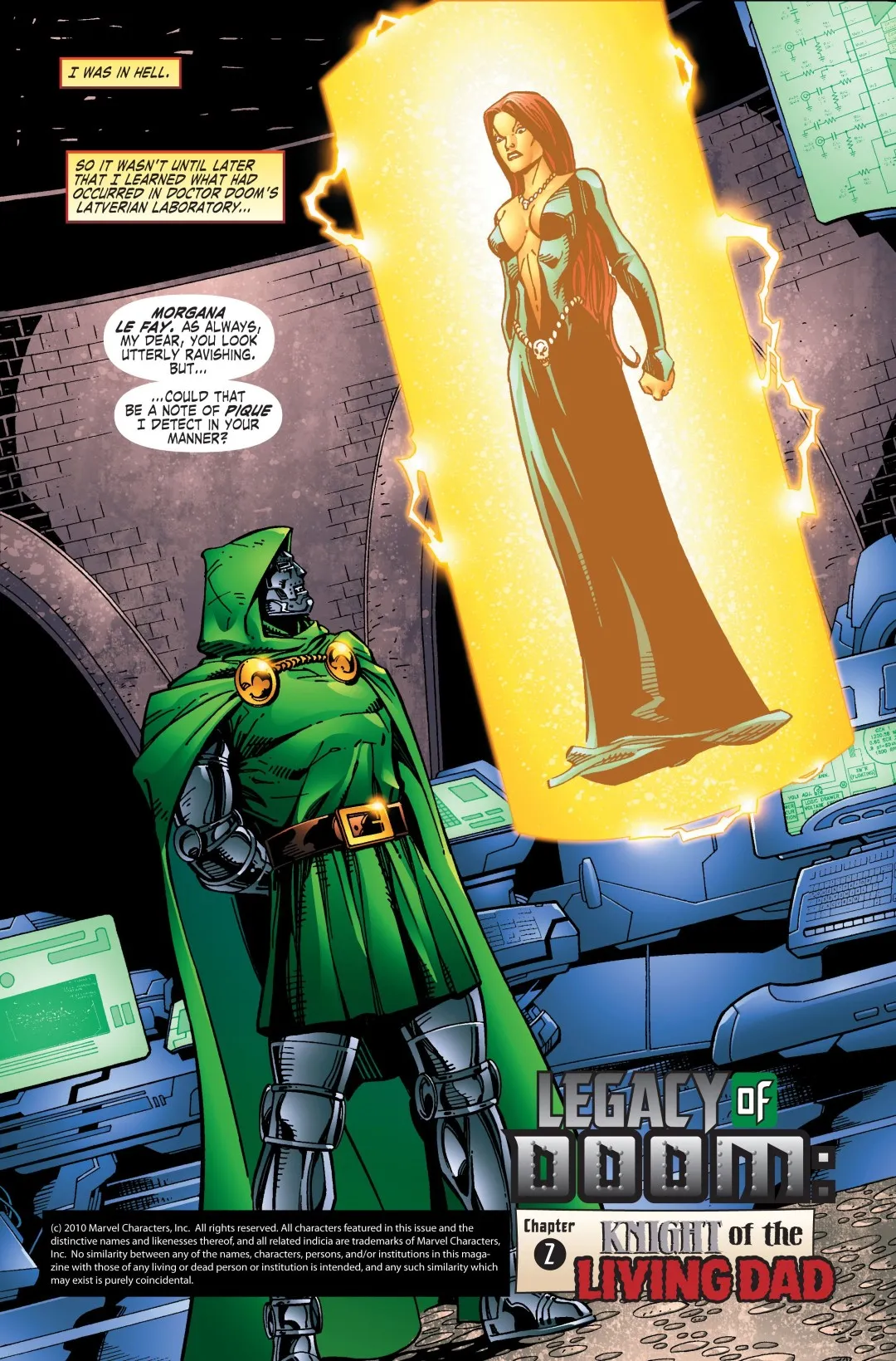 Iron Man Legacy of Doom Issue 2 (2008) - Read Free Comics Online in HD Quality page 2