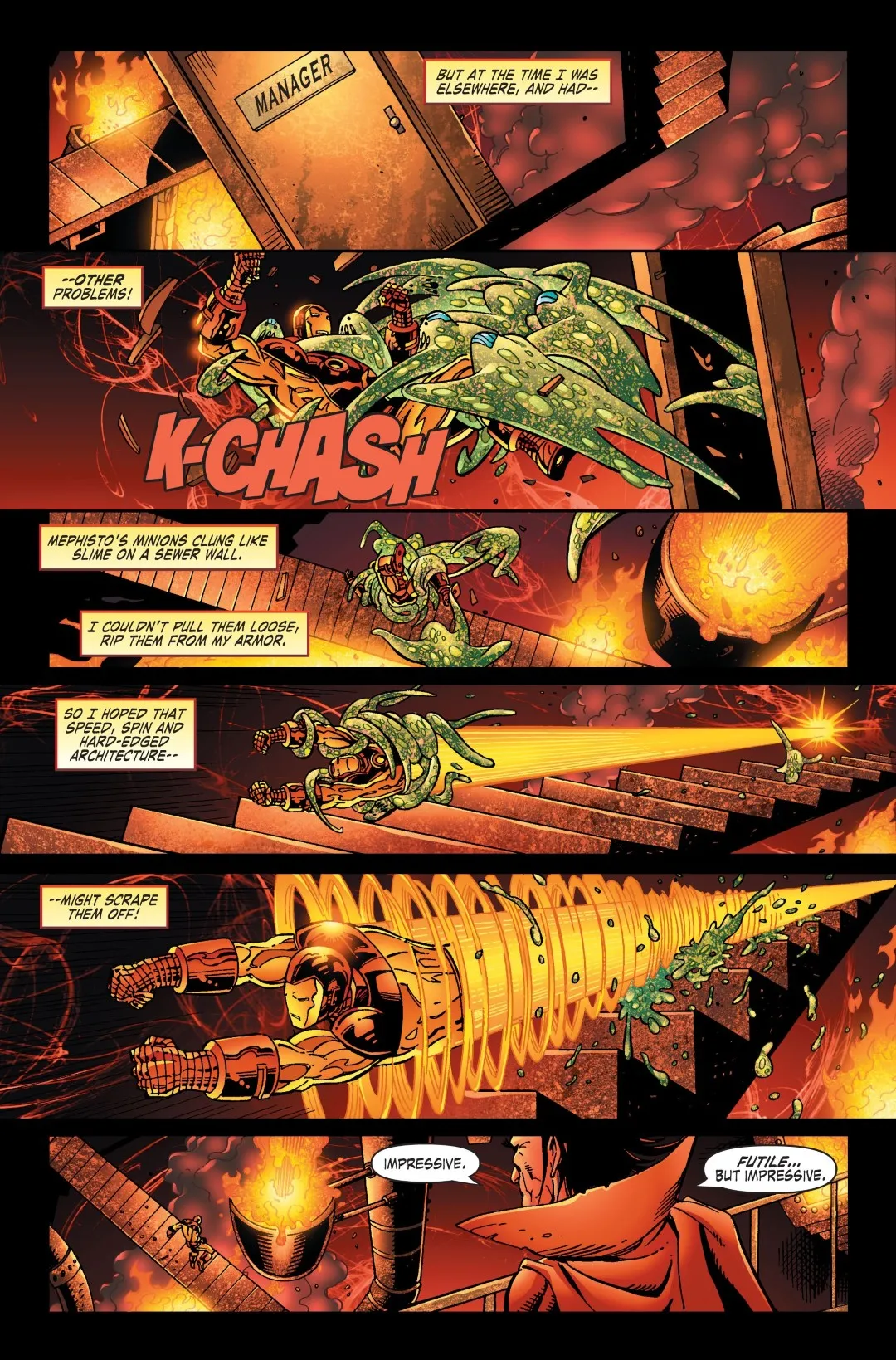 Iron Man Legacy of Doom Issue 2 (2008) - Read Free Comics Online in HD Quality page 6