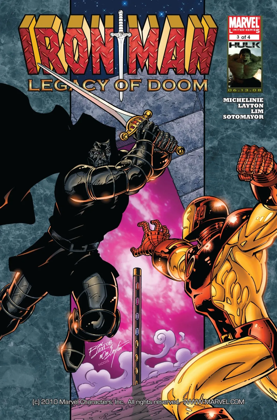 Iron Man Legacy of Doom Issue 3 (2008) - Read Free Comics Online in HD Quality page 1
