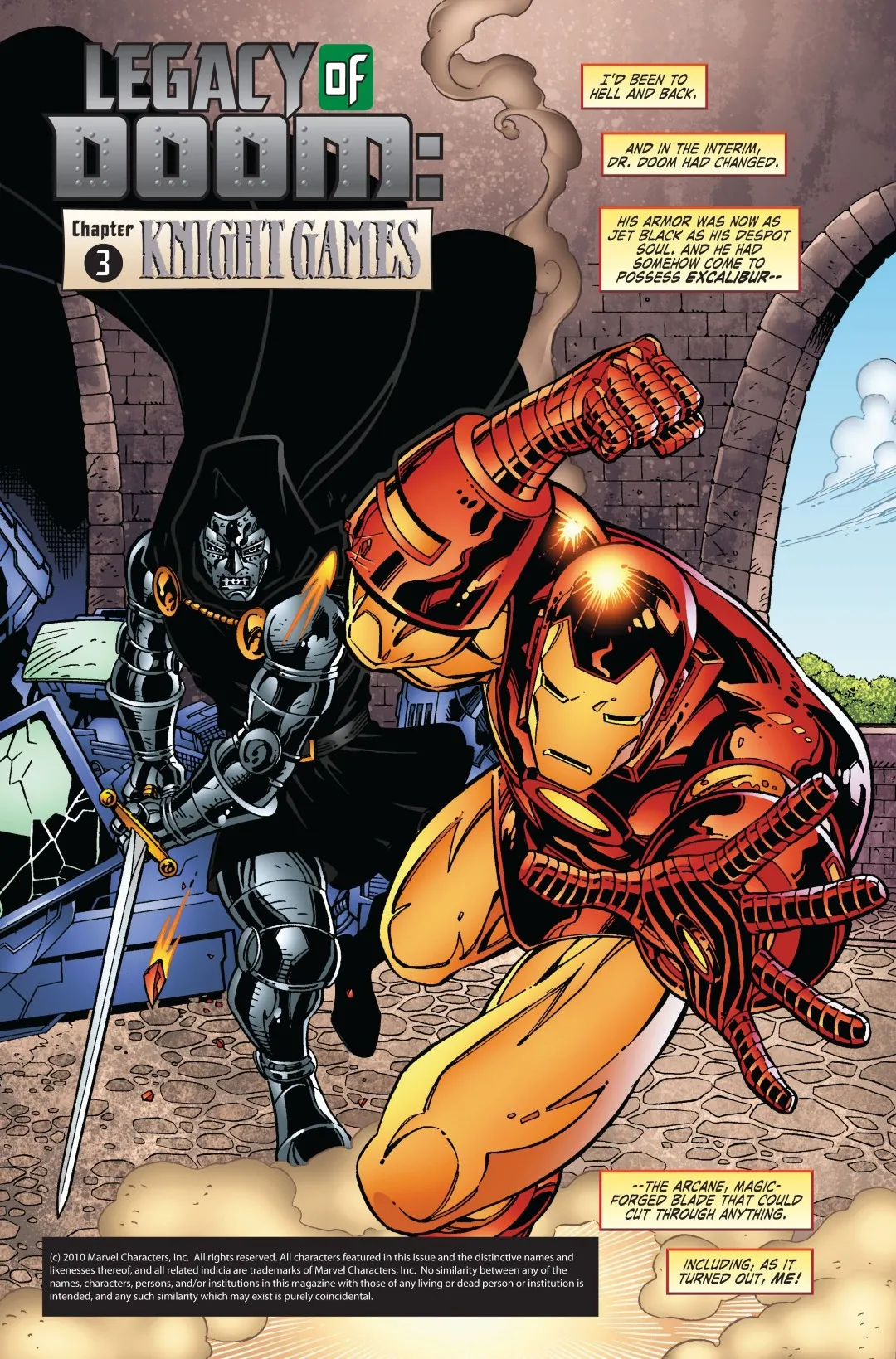 Iron Man Legacy of Doom Issue 3 (2008) - Read Free Comics Online in HD Quality page 2