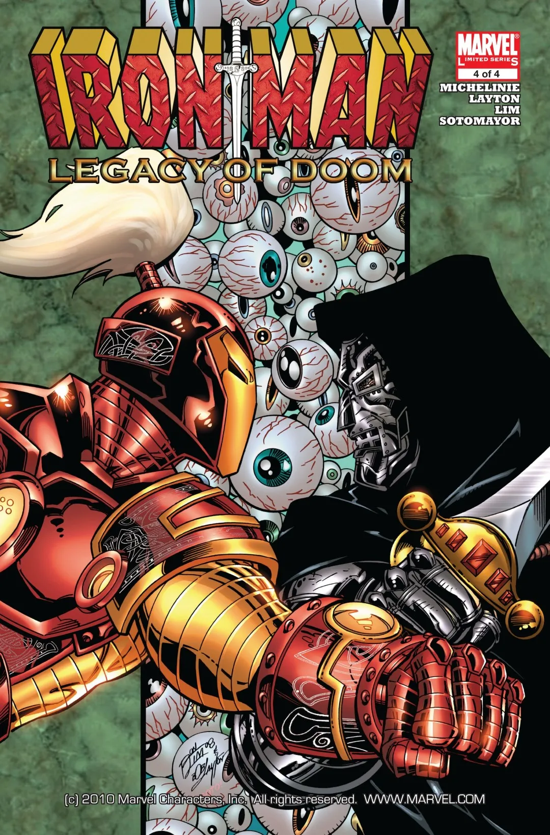 Iron Man Legacy of Doom Issue 4 (2008) - Read Free Comics Online in HD Quality page 1