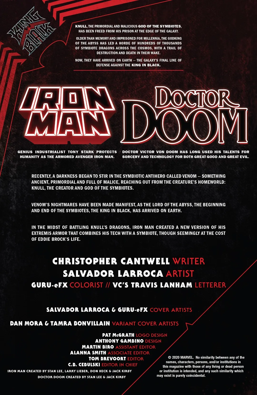 King In Black Iron Man Doom Issue 1 (2020) - Read Free Comics Online in HD Quality page 2