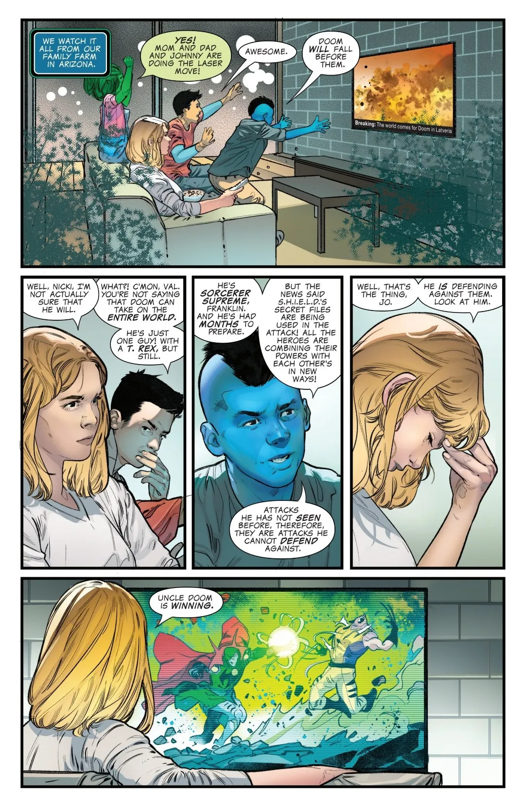One World Under Doom Issue 7 (2025) - Read Free Comics Online in HD Quality page 15