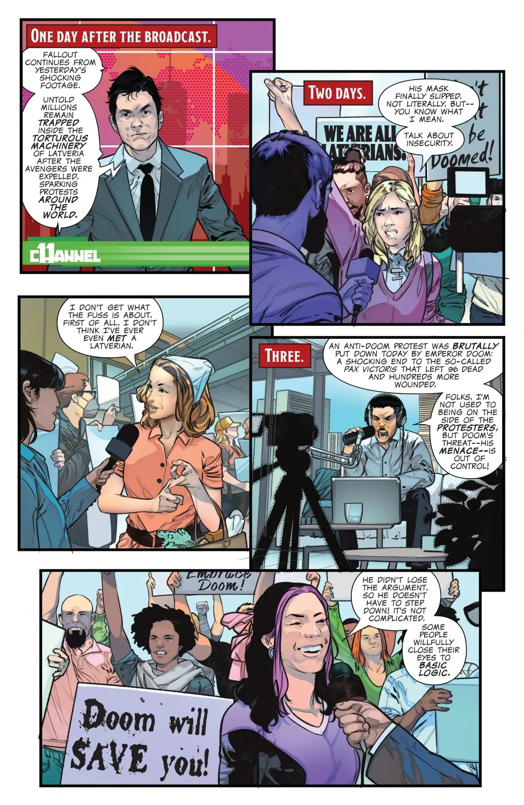 One World Under Doom Issue 7 (2025) - Read Free Comics Online in HD Quality page 3