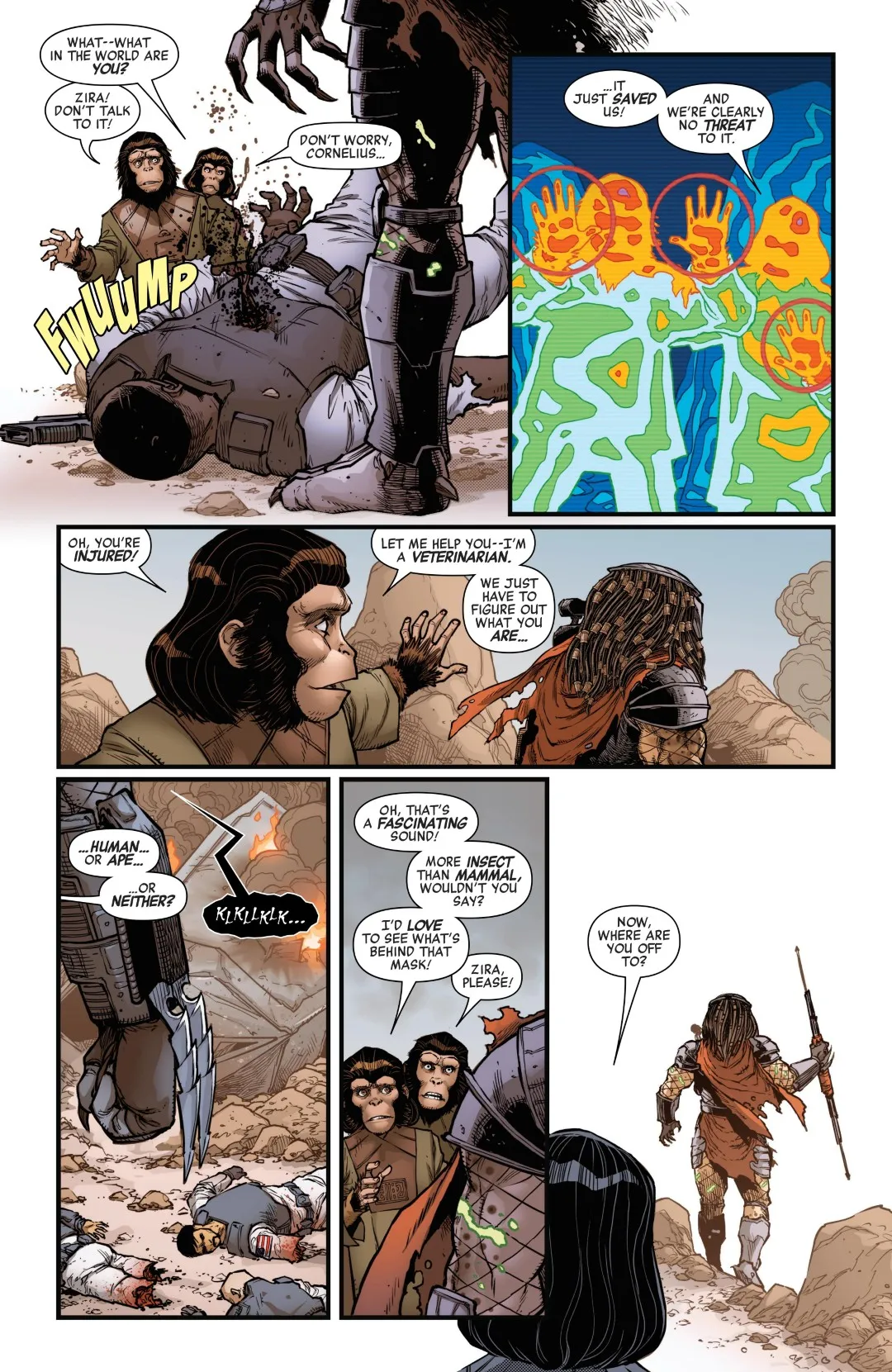 Predator vs. the Planet of the Apes Issue 1 (2026) - Read Free Comics Online in HD Quality page 10