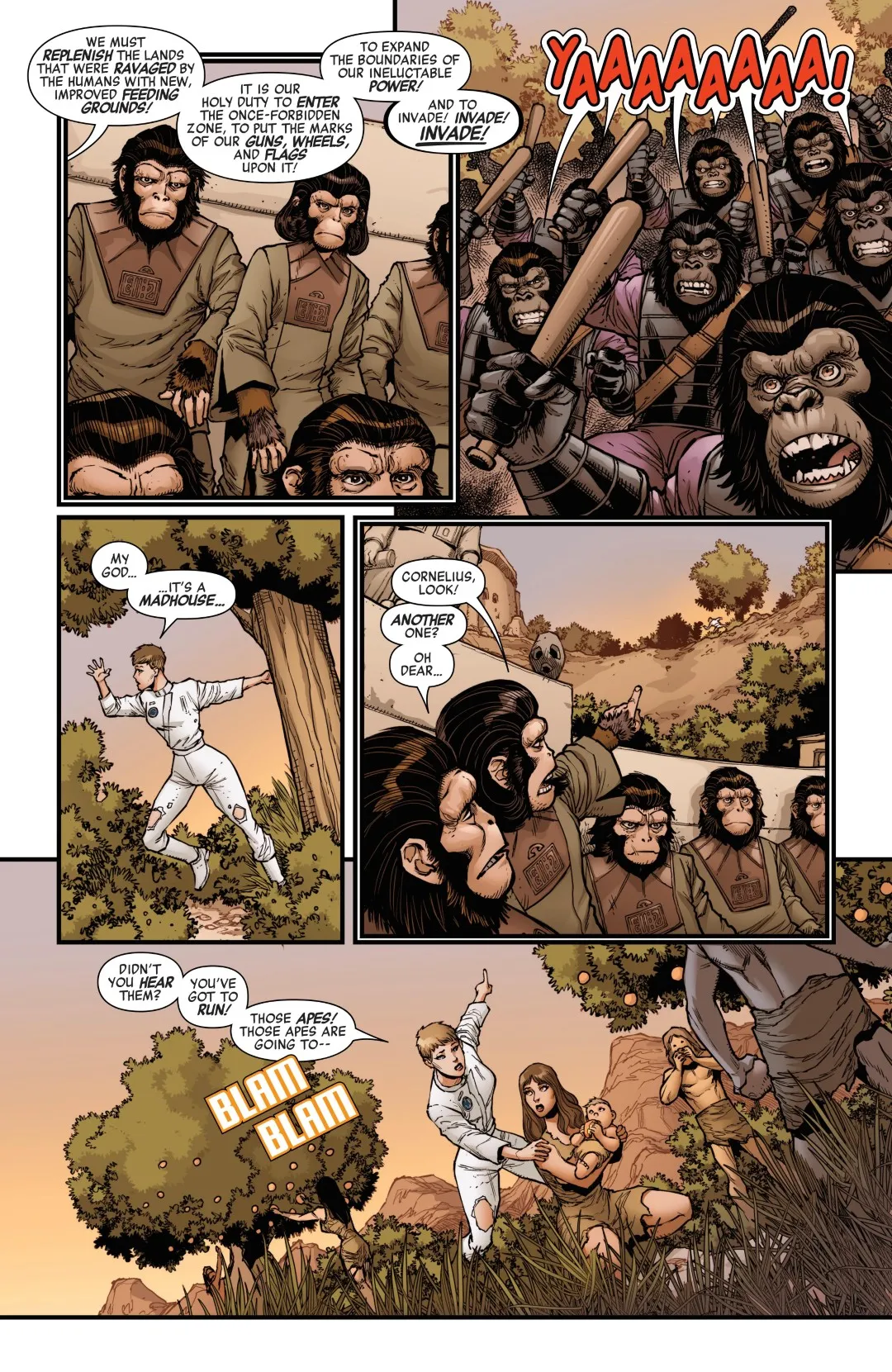 Predator vs. the Planet of the Apes Issue 1 (2026) - Read Free Comics Online in HD Quality page 17