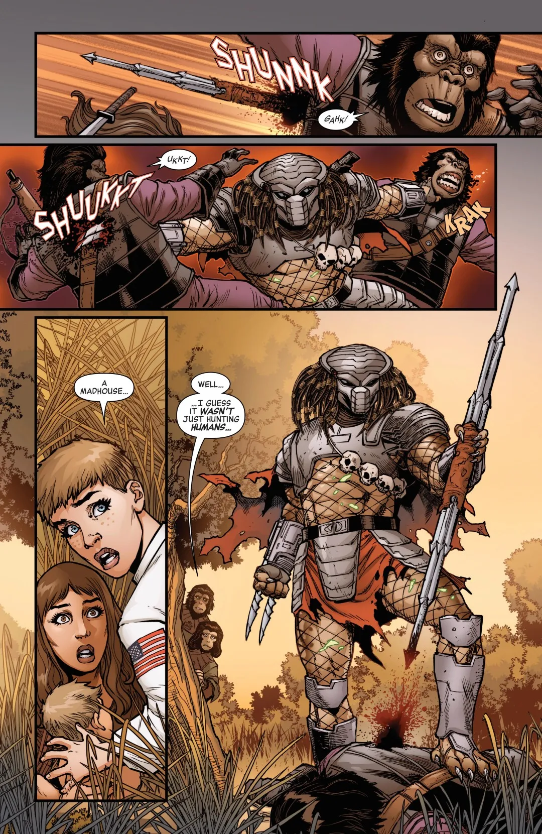 Predator vs. the Planet of the Apes Issue 1 (2026) - Read Free Comics Online in HD Quality page 20