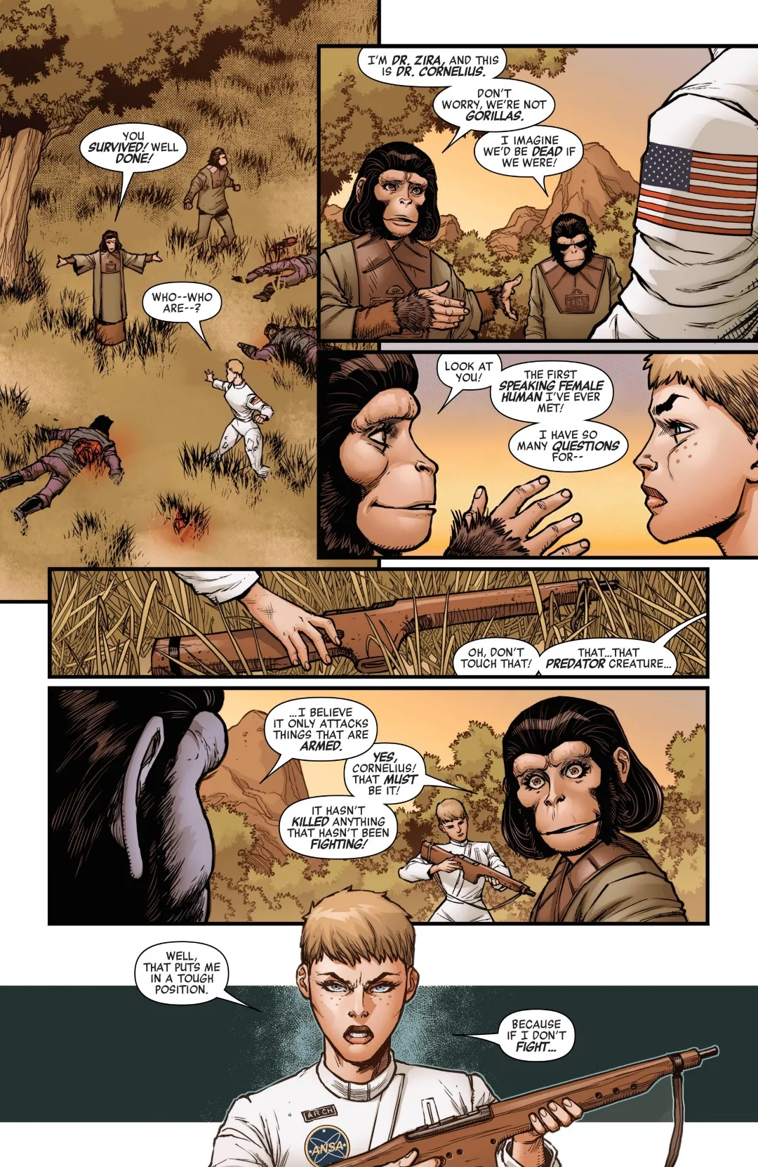 Predator vs. the Planet of the Apes Issue 1 (2026) - Read Free Comics Online in HD Quality page 25