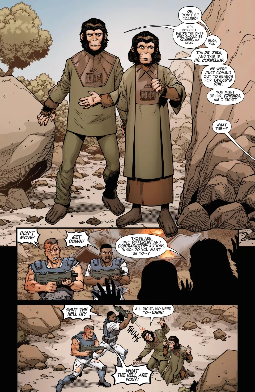 Predator vs. the Planet of the Apes Issue 1 (2026) - Read Free Comics Online in HD Quality page 7