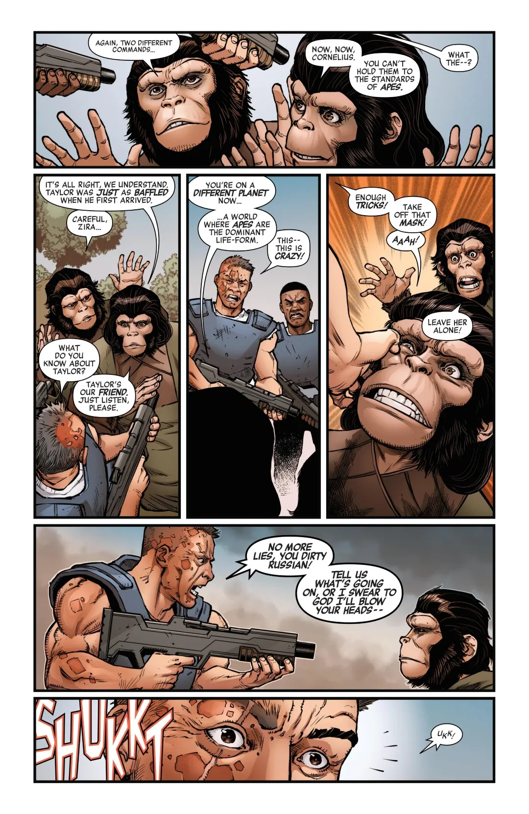Predator vs. the Planet of the Apes Issue 1 (2026) - Read Free Comics Online in HD Quality page 8
