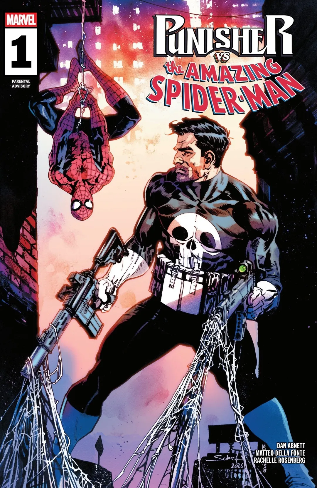 Punisher vs. The Amazing Spider-Man Issue 1 (2026) Read Free Comics Online in HD Quality page 1