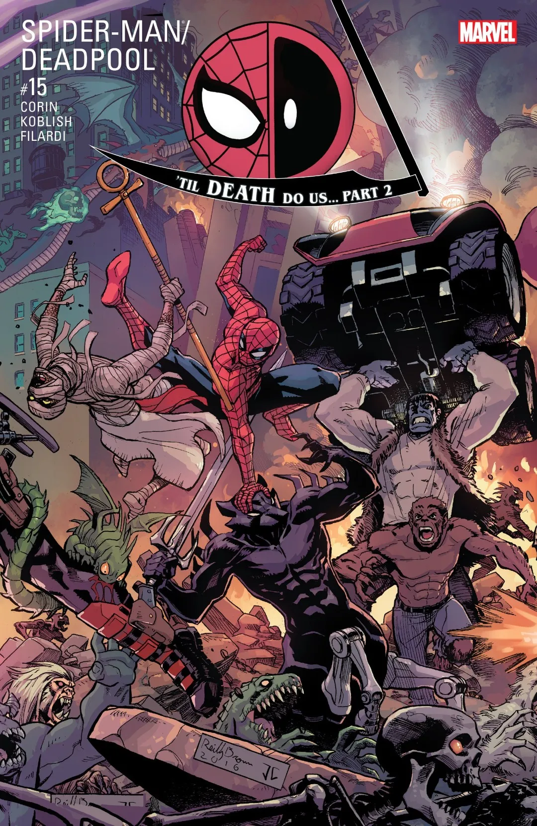 Spider-Man Deadpool Issue 15 (2017) - Read Free Comics Online in HD Quality page 1