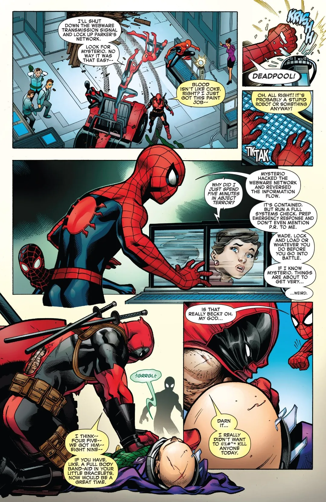 Spider-Man Deadpool Issue 2 (2016) Read Free Comics Online in HD Quality page 17