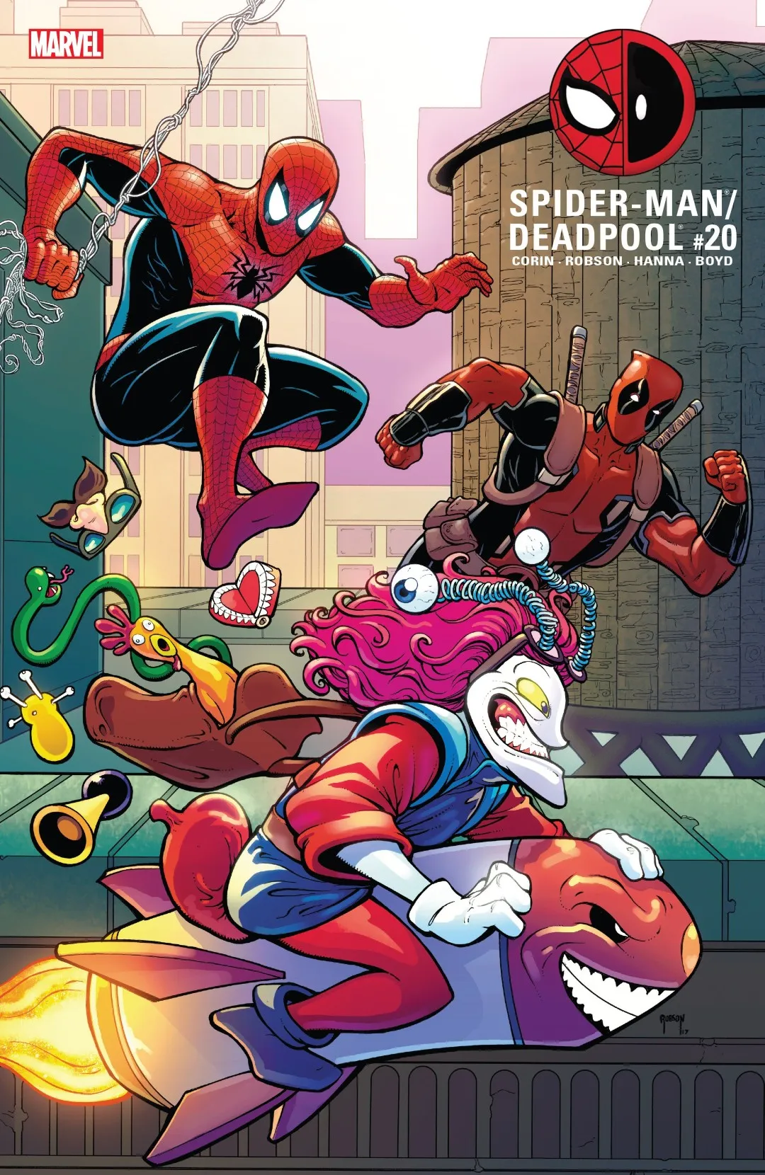 Spider-Man Deadpool Issue 20 (2017) - Read Free Comics Online in HD Quality page 1