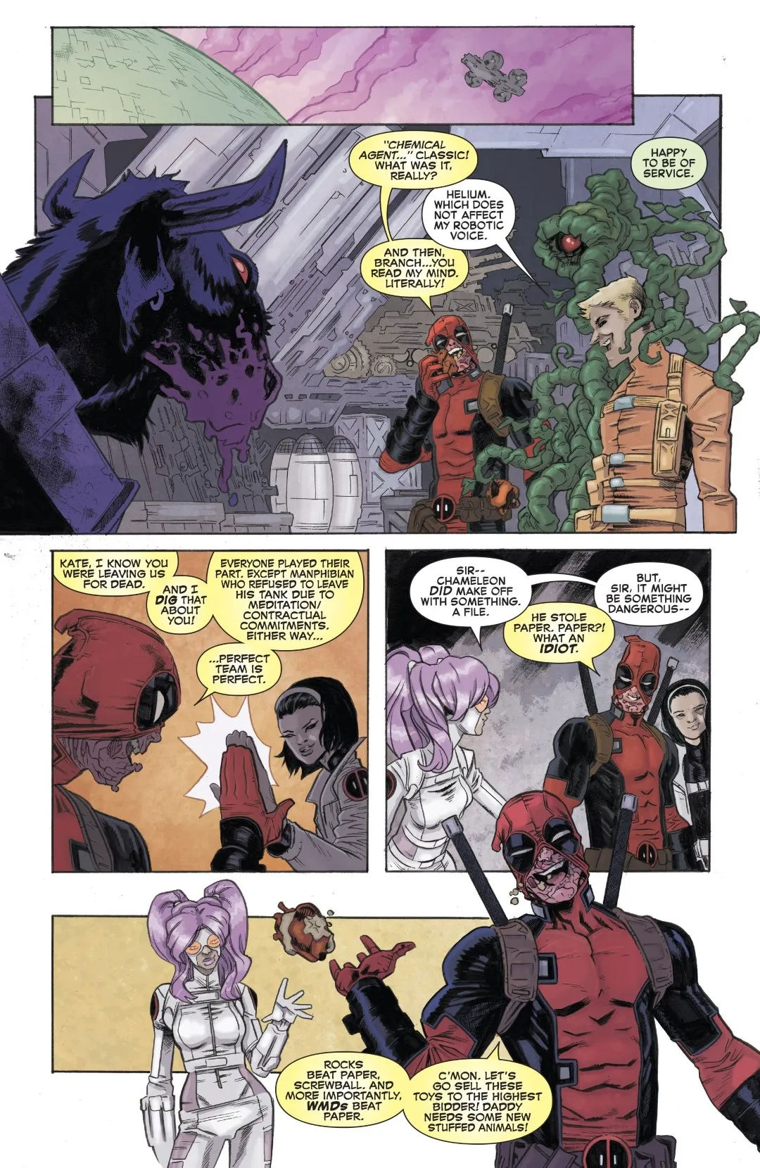 Spider-Man Deadpool Issue 25 (2017) - Read Free Comics Online in HD Quality page 21