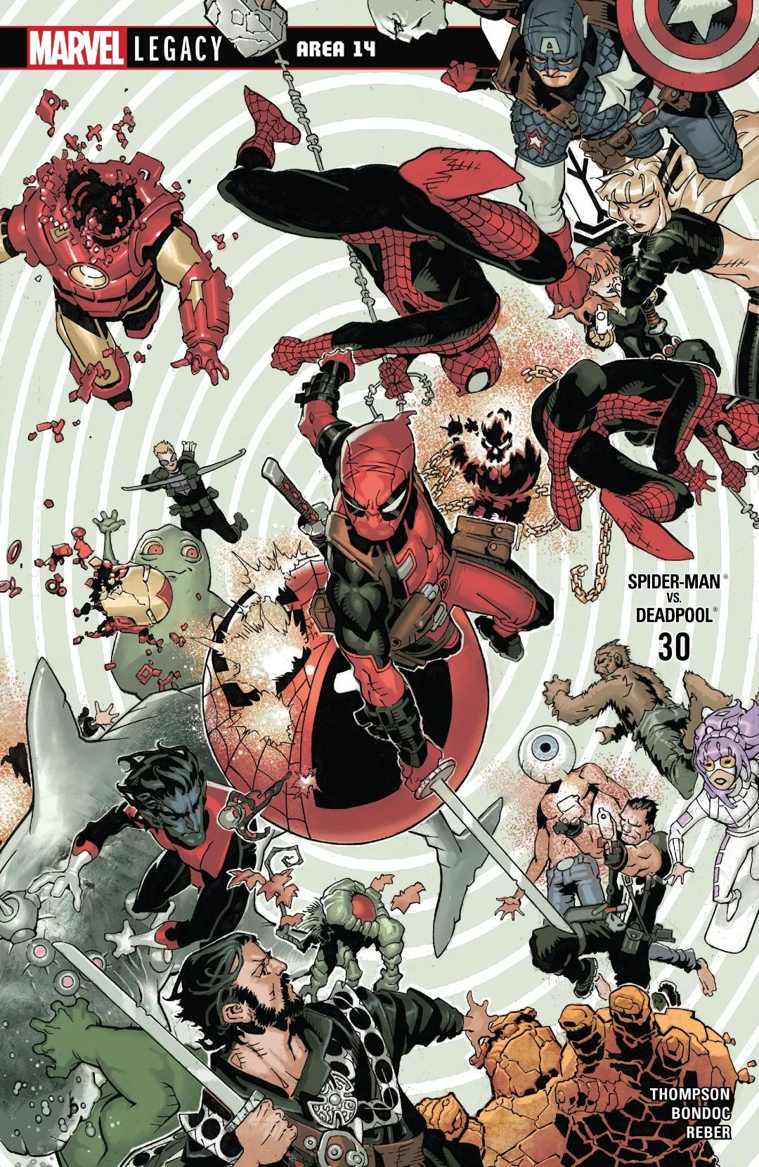 Spider-Man Deadpool Issue 30 (2018) - Read Free Comics Online in HD Quality page 1