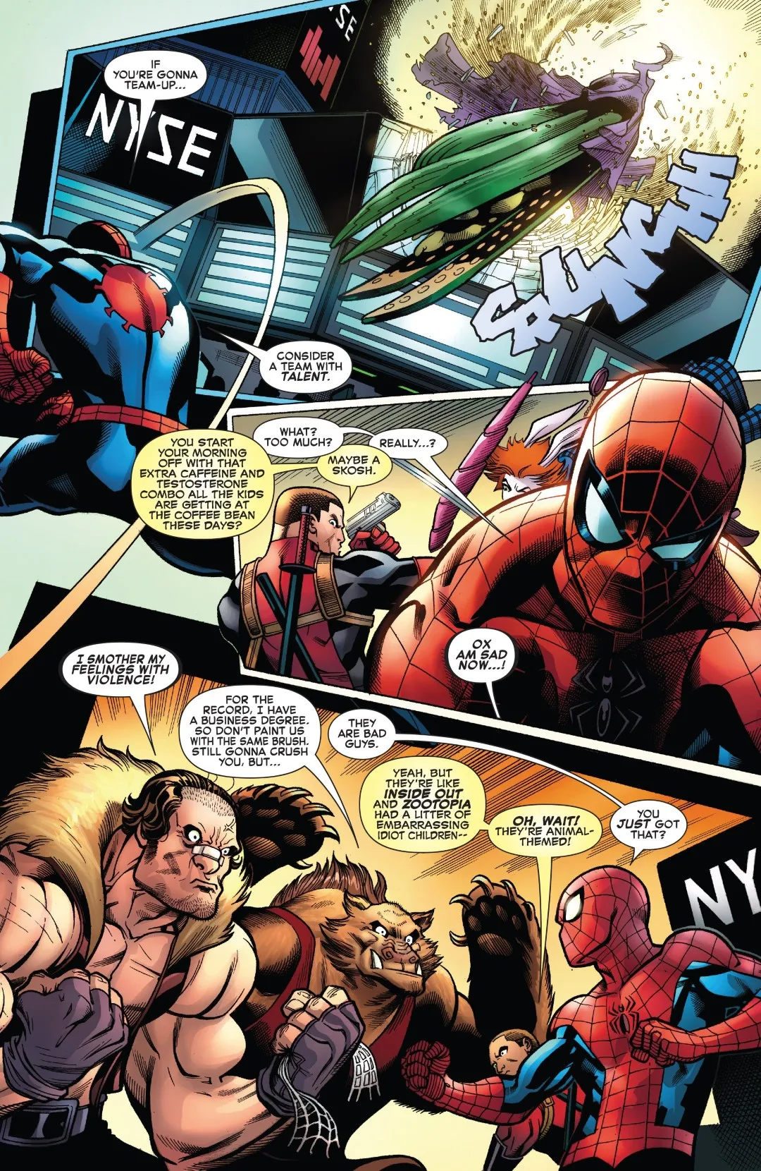 Spider-Man Deadpool Issue 9 (2016) Read Free Comics Online in HD Quality page 7