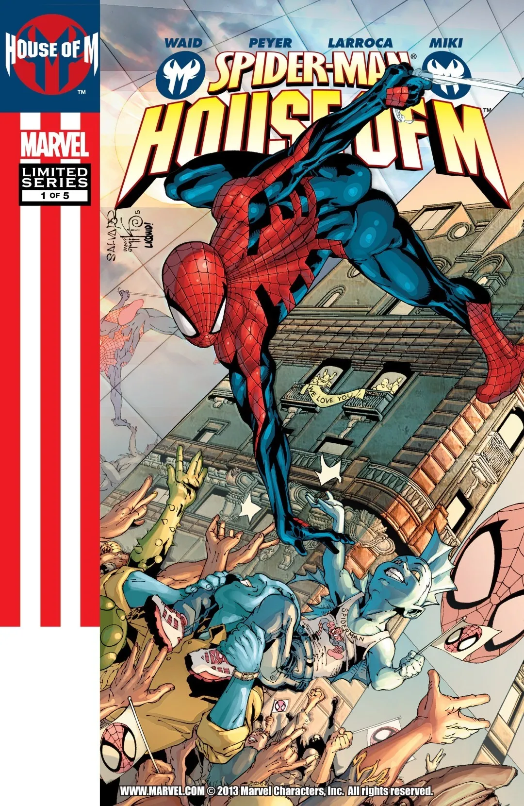 Spider-Man House of M Issue 1 (2005) Read Free Comics Online in HD Quality page 1