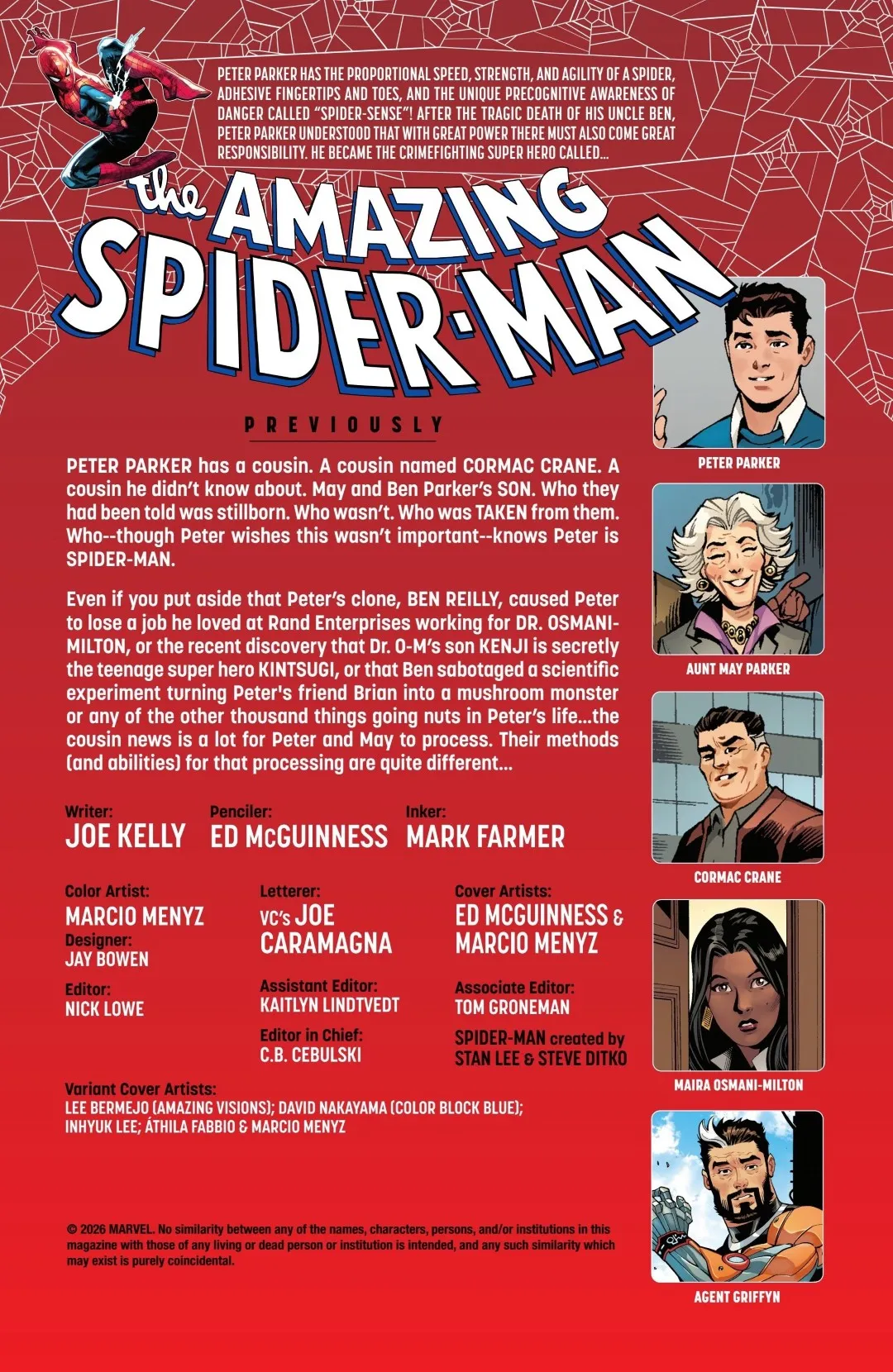 The Amazing Spider-Man Issue 33 (2026) - Read Free Comics Online in HD Quality page 3