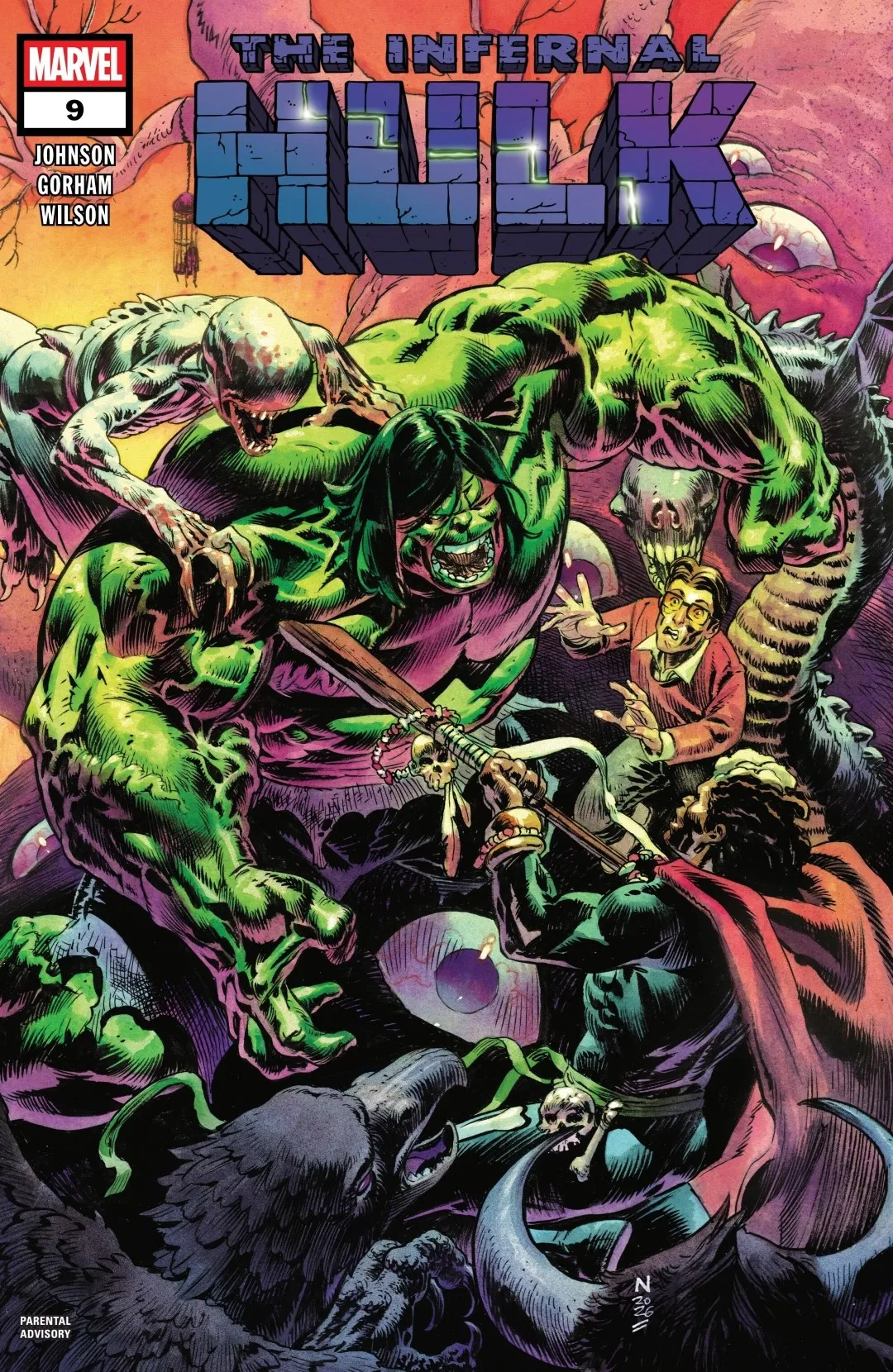 The Infernal Hulk Issue 9 (2026) Read Free Comics Online in HD Quality page 1
