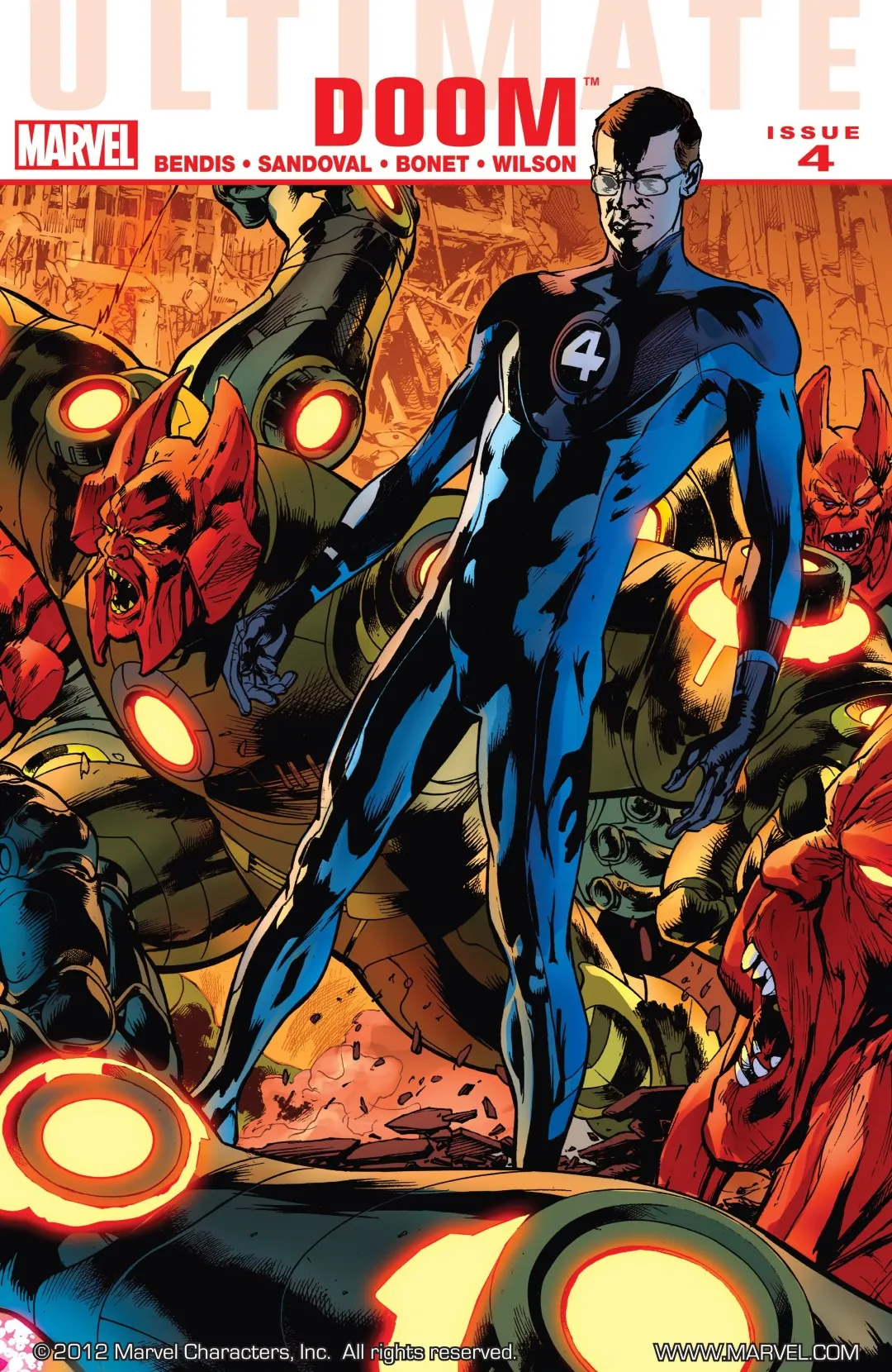 Ultimate Doom Issue 4 (2011) - Read Free Comics Online in HD Quality page 1