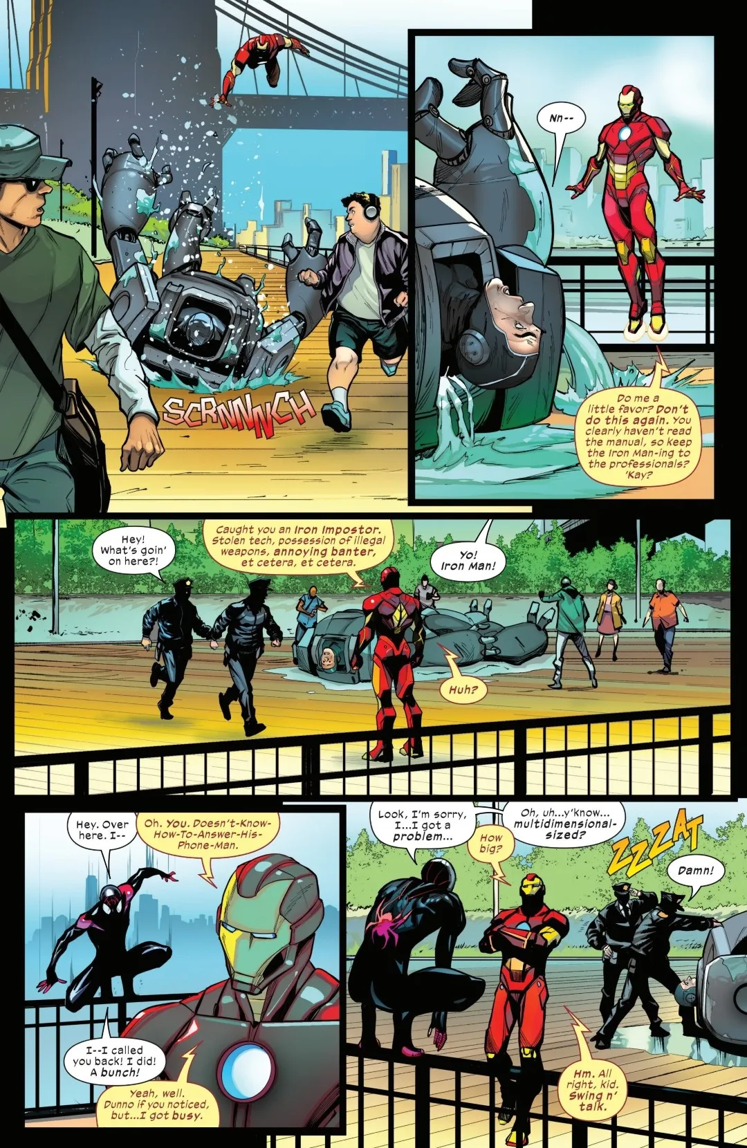 Ultimate Impact Reborn Issue 3 (2026) - Read Free Comics Online in HD Quality page 9