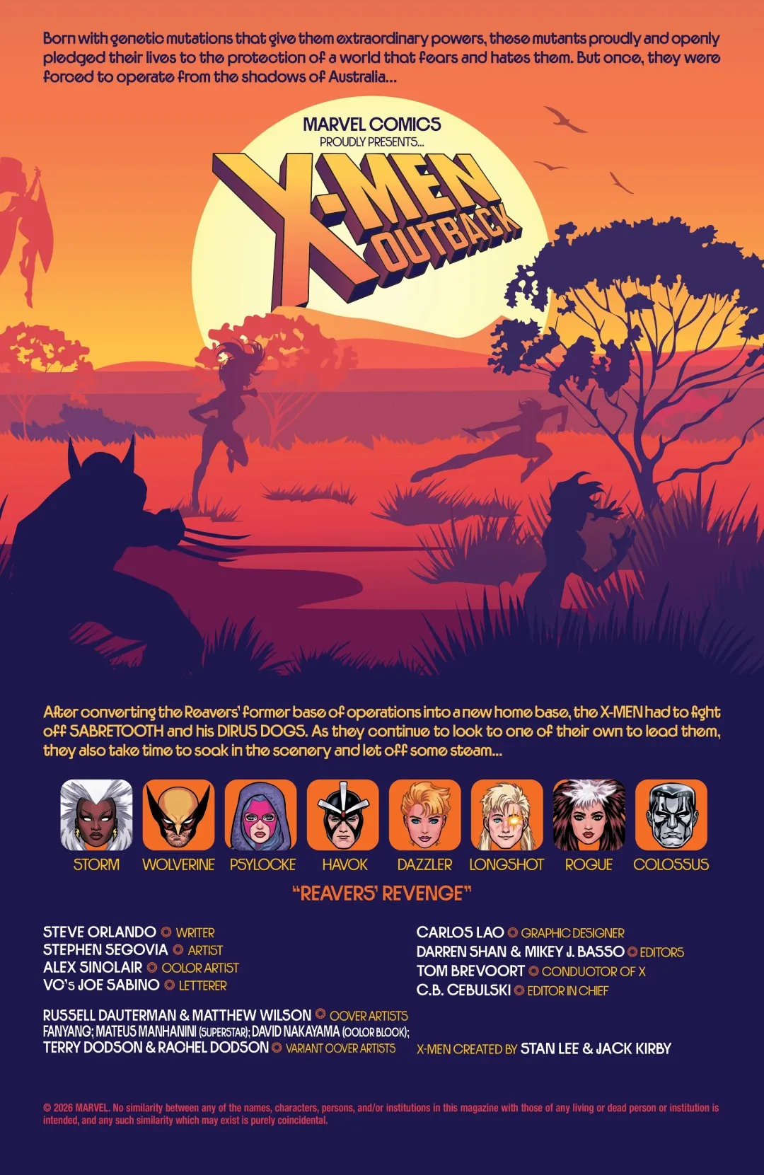 X-Men Outback Issue 2 (2026) - Read Free Comics Online in HD Quality page 2