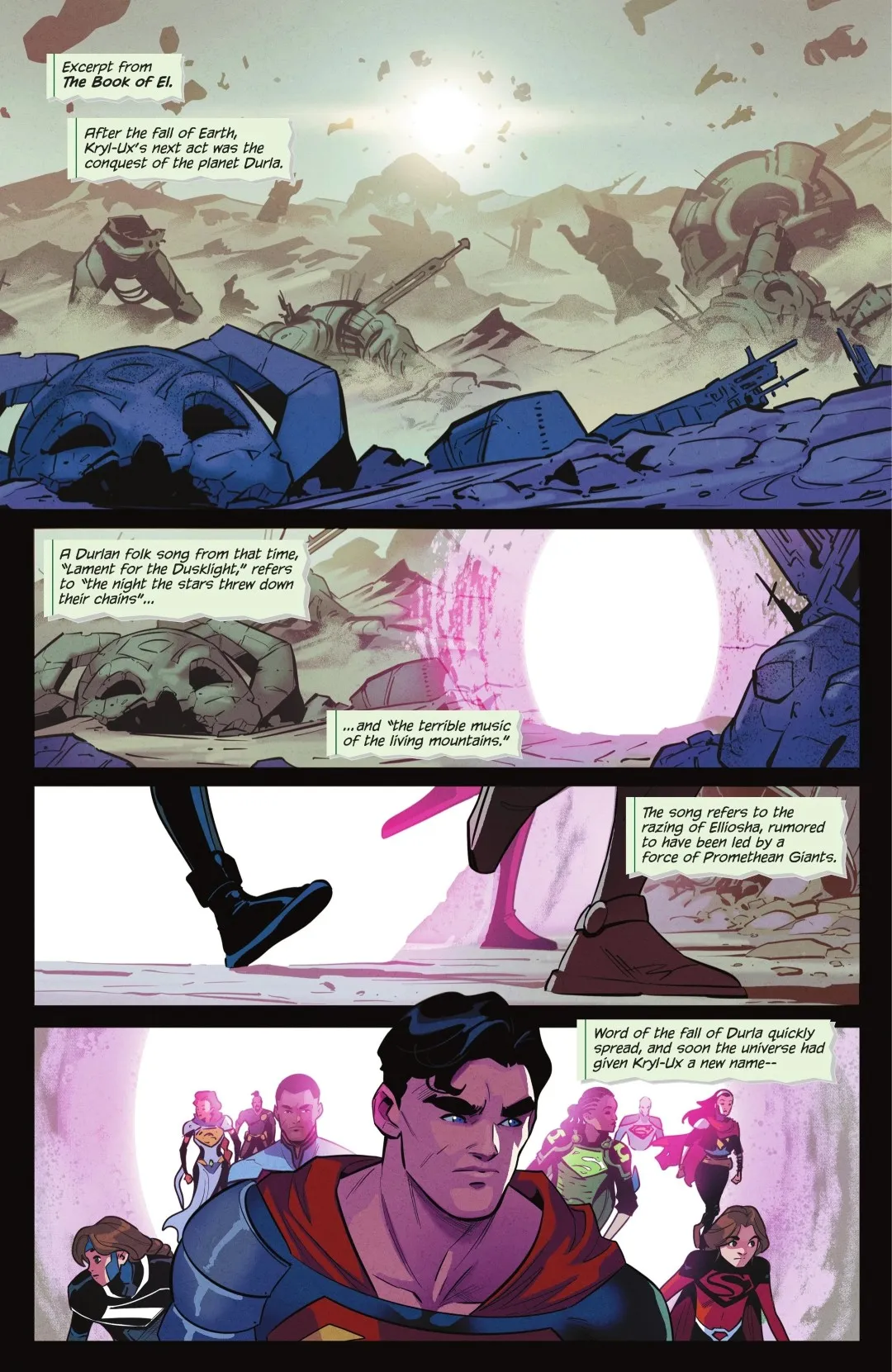 Adventures of Superman Book of El Issue 11 (2026) - Read Free Comics Online in HD Quality page 3