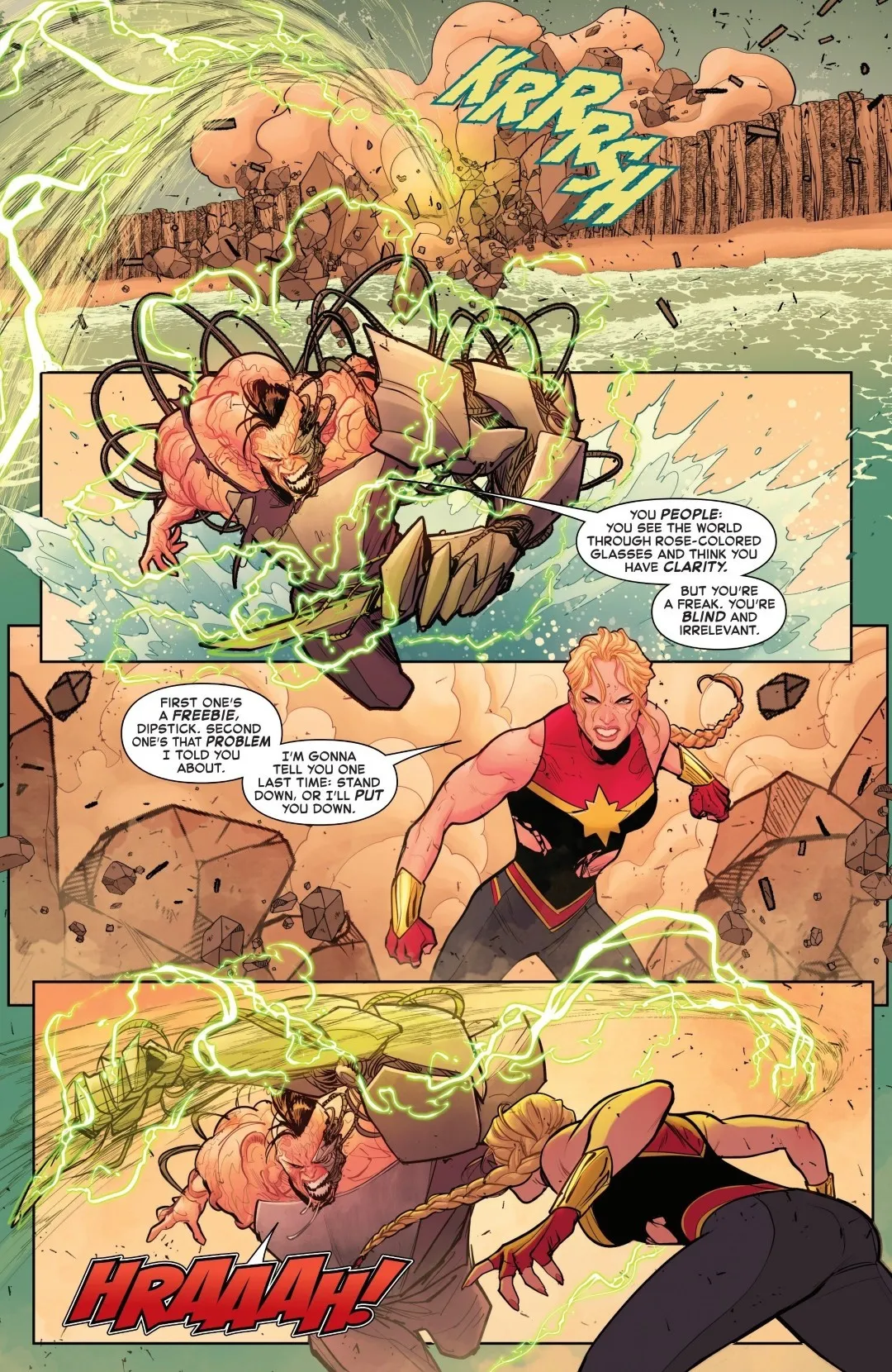 Captain Marvel Dark Past Issue 5 (2026) - Read Free Comics Online in HD Quality page 7