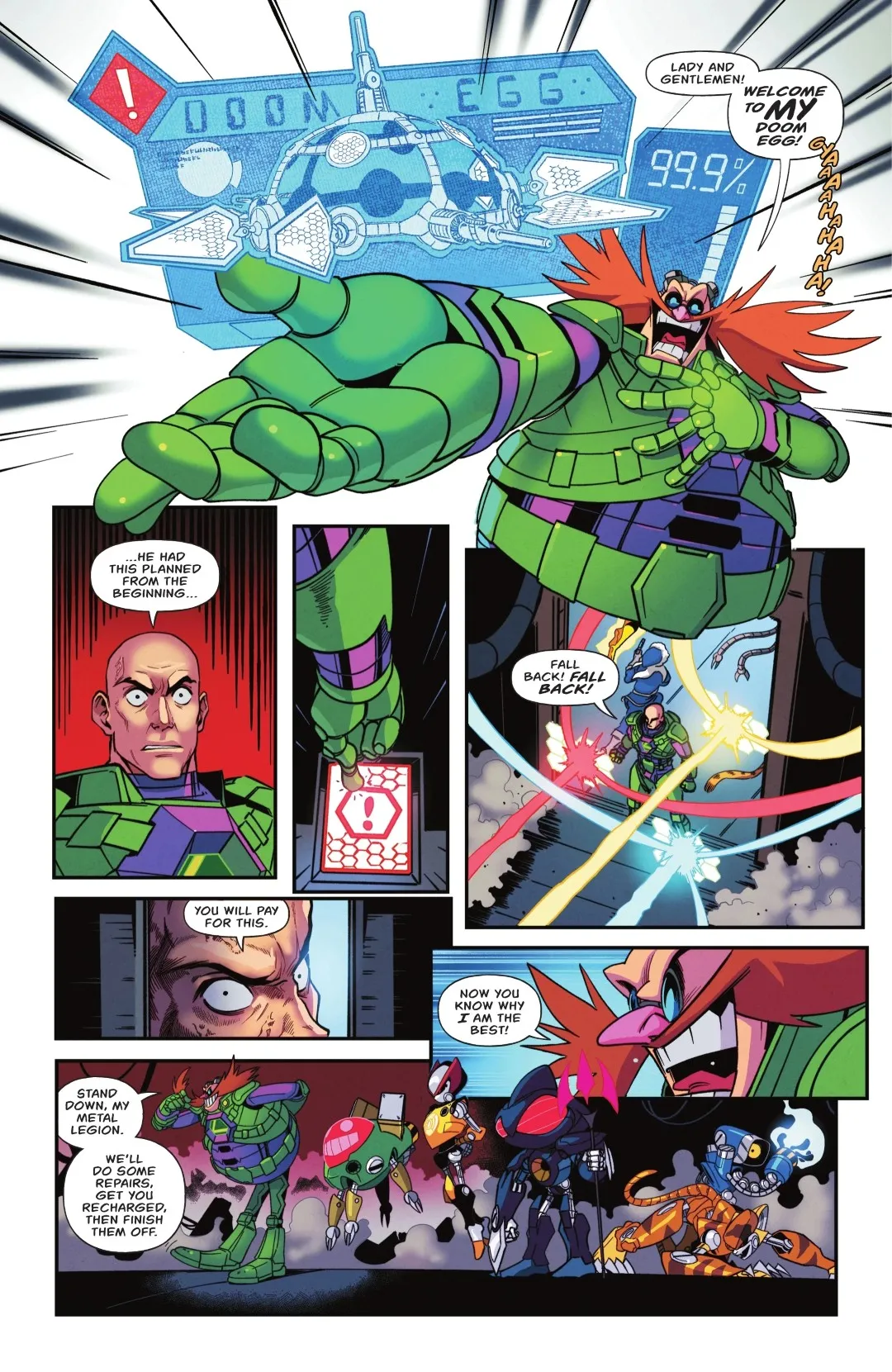 DC x Sonic the Hedgehog Metal Legion Issue 3 (2026) - Read Free Comics Online in HD Quality page 15
