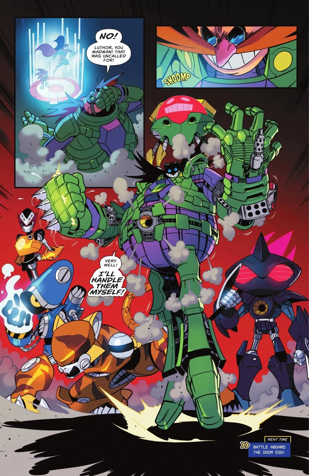 DC x Sonic the Hedgehog Metal Legion Issue 3 (2026) - Read Free Comics Online in HD Quality page 20