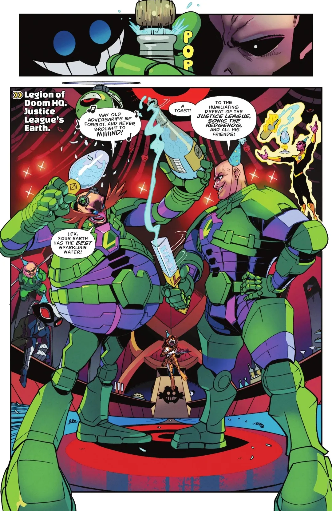 DC x Sonic the Hedgehog Metal Legion Issue 3 (2026) - Read Free Comics Online in HD Quality page 4